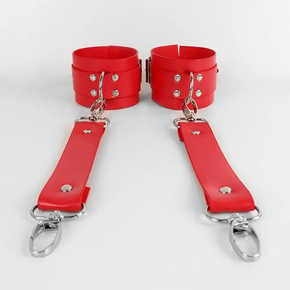 Punk Leather Thigh Straps,Punk Leather Body Harness Belt Suitable for Halloween Christmas Gothic Nightclub Dress