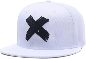 Quanhaigou Unisex Snapback Hats, Adjustable Embroidered Dad Hat Flat Bill Baseball Cap for Men Women