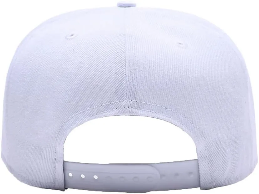 Quanhaigou Unisex Snapback Hats, Adjustable Embroidered Dad Hat Flat Bill Baseball Cap for Men Women
