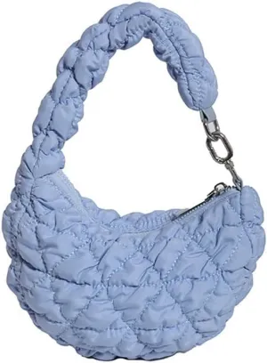 Quilted Tote Bag for Women Mini Puffer Bag Puffer Shoulder Bag Puffy Tote Bag Nylon Bag Lightweight Carryall Bag