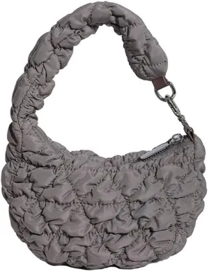 Quilted Tote Bag for Women Mini Puffer Bag Puffer Shoulder Bag Puffy Tote Bag Nylon Bag Lightweight Carryall Bag