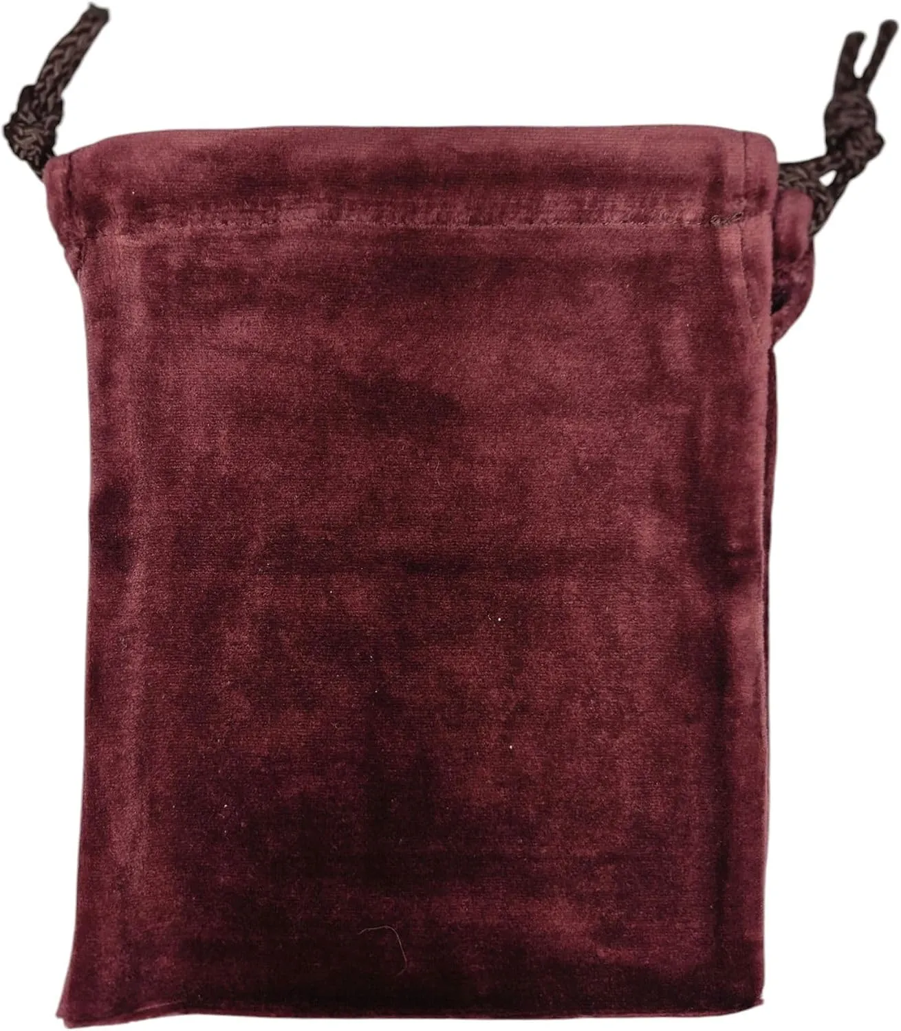 Rainbow Bridge Burgundy Velvet Cremains Bag – Medium (7” x 9”) – Designed for USE Inside The URN – Includes Resealable Plastic Bag for Secure Containment of Ashes