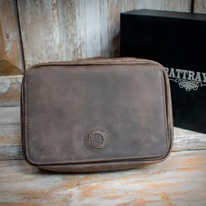 Rattray's Peat Leather 3 Pipe Tobacco Pouch