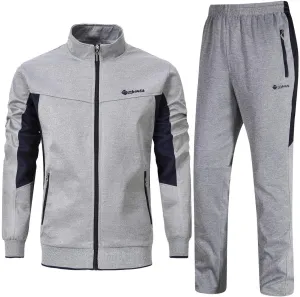 Rdruko Men's Tracksuit Sweatsuits 2 Piece Set Athletic Jogging Gym Activewear Sweat Track Suits Sets