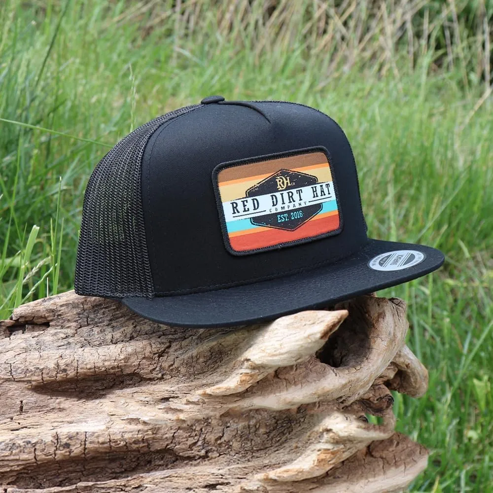 Red Dirt Hat Company Army Sunset Adjustable Snapback Hat