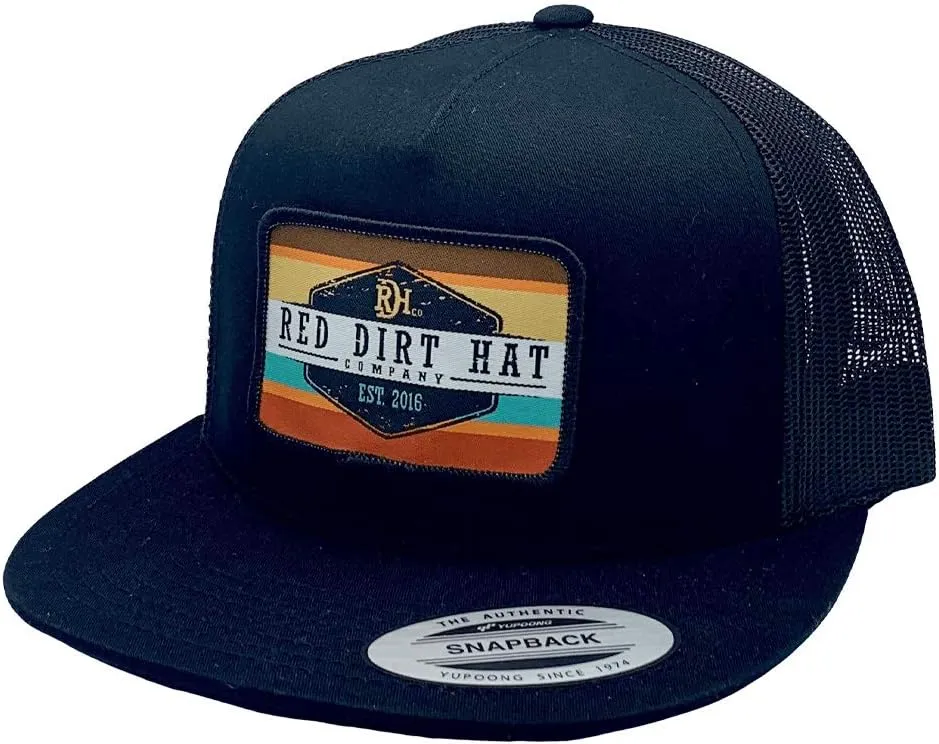Red Dirt Hat Company Army Sunset Adjustable Snapback Hat