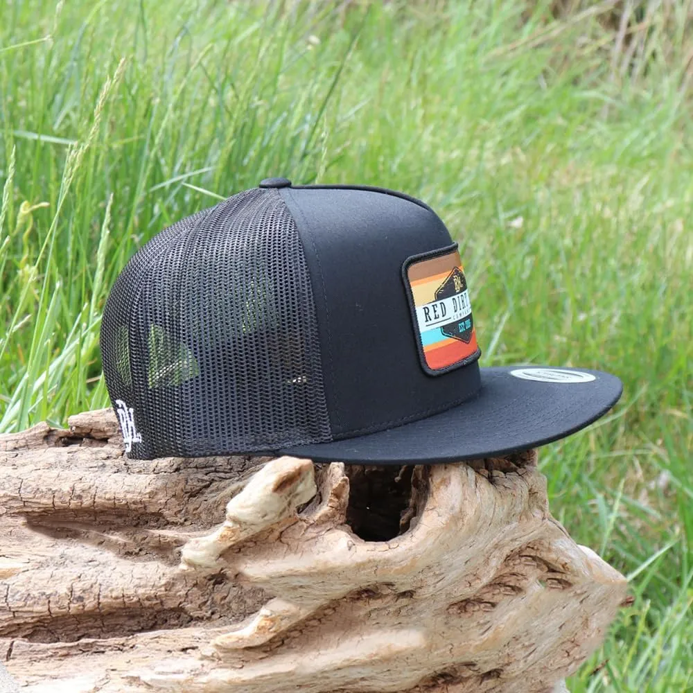 Red Dirt Hat Company Army Sunset Adjustable Snapback Hat