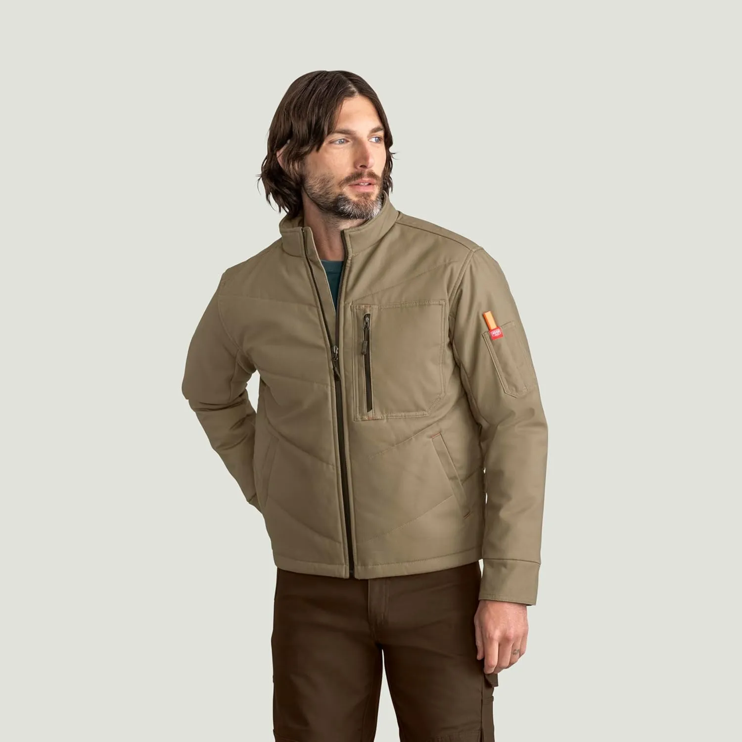 Red Kap Men's Insulated Quilted Work Jacket