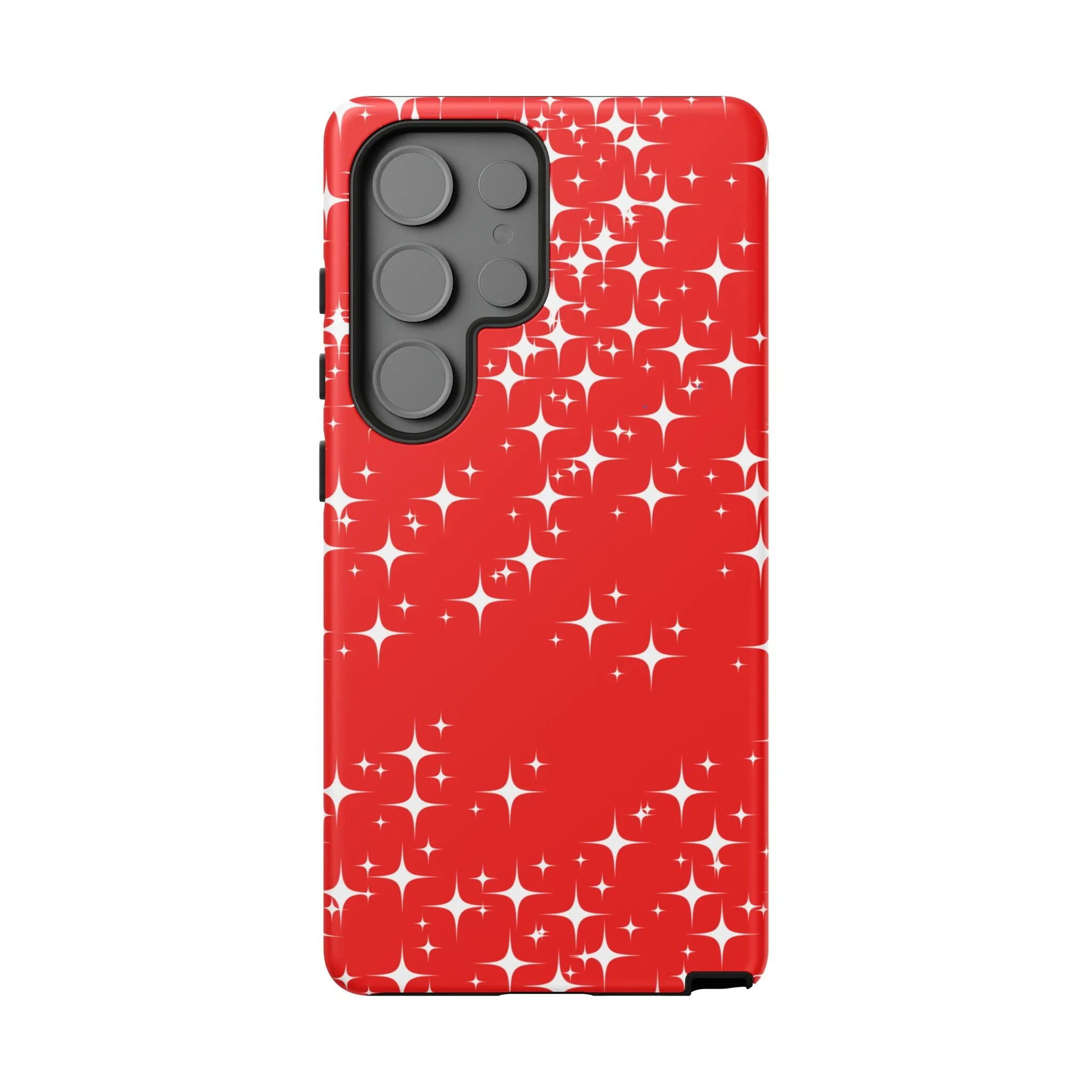 Red Sparkling Samsung Galaxy Phone Case - Stylish Protection for All Occasions, Gifts for friends, Gifts for love ones, Gifts for colleagues