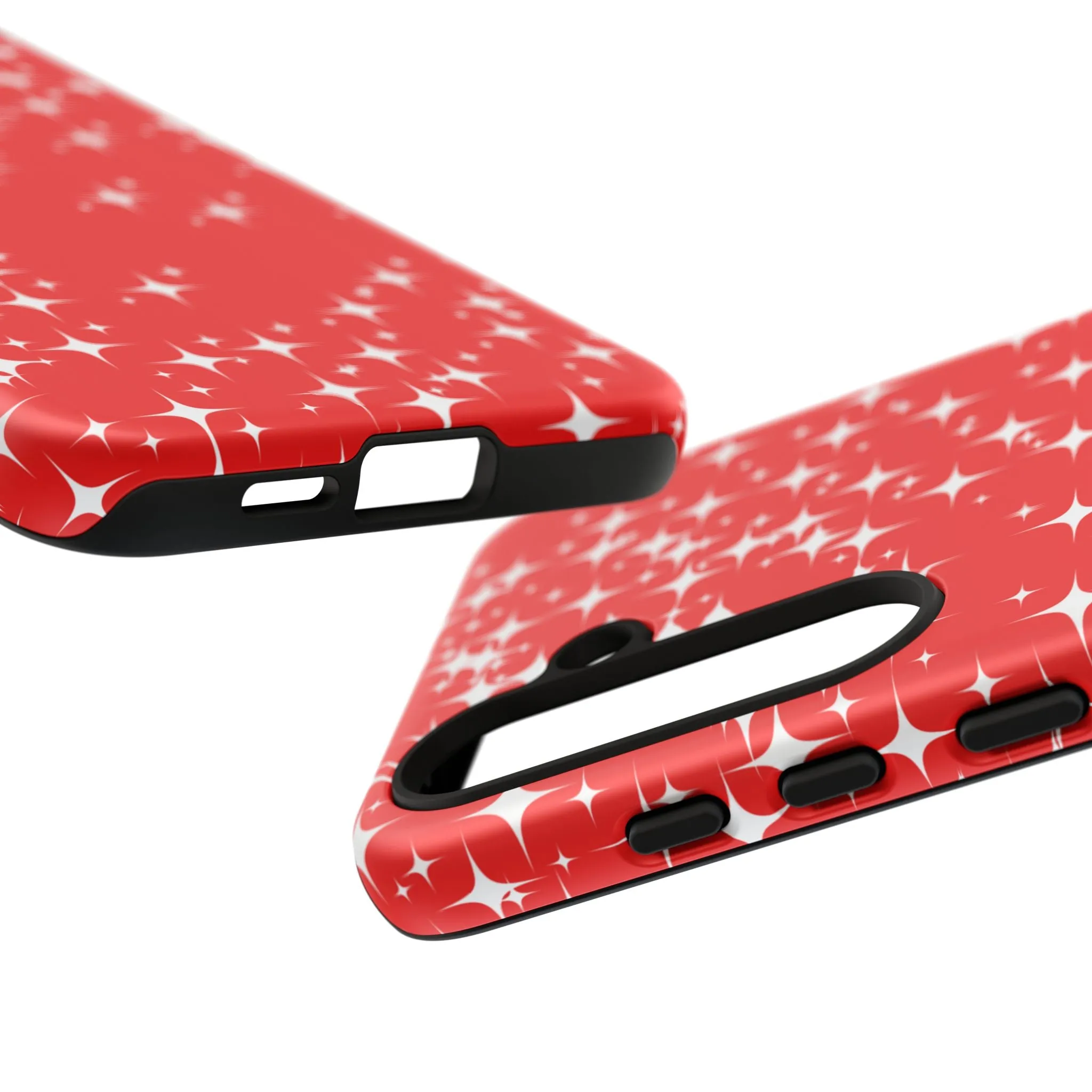 Red Sparkling Samsung Galaxy Phone Case - Stylish Protection for All Occasions, Gifts for friends, Gifts for love ones, Gifts for colleagues