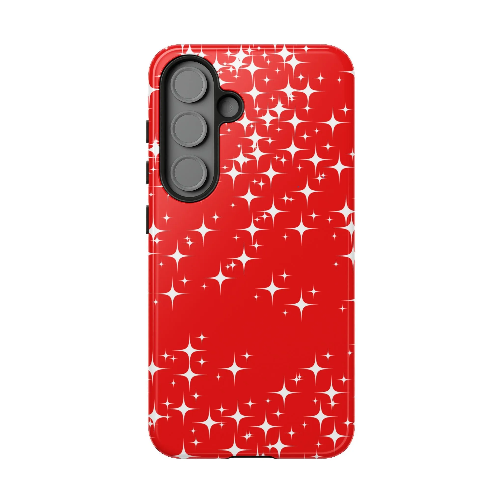 Red Sparkling Samsung Galaxy Phone Case - Stylish Protection for All Occasions, Gifts for friends, Gifts for love ones, Gifts for colleagues