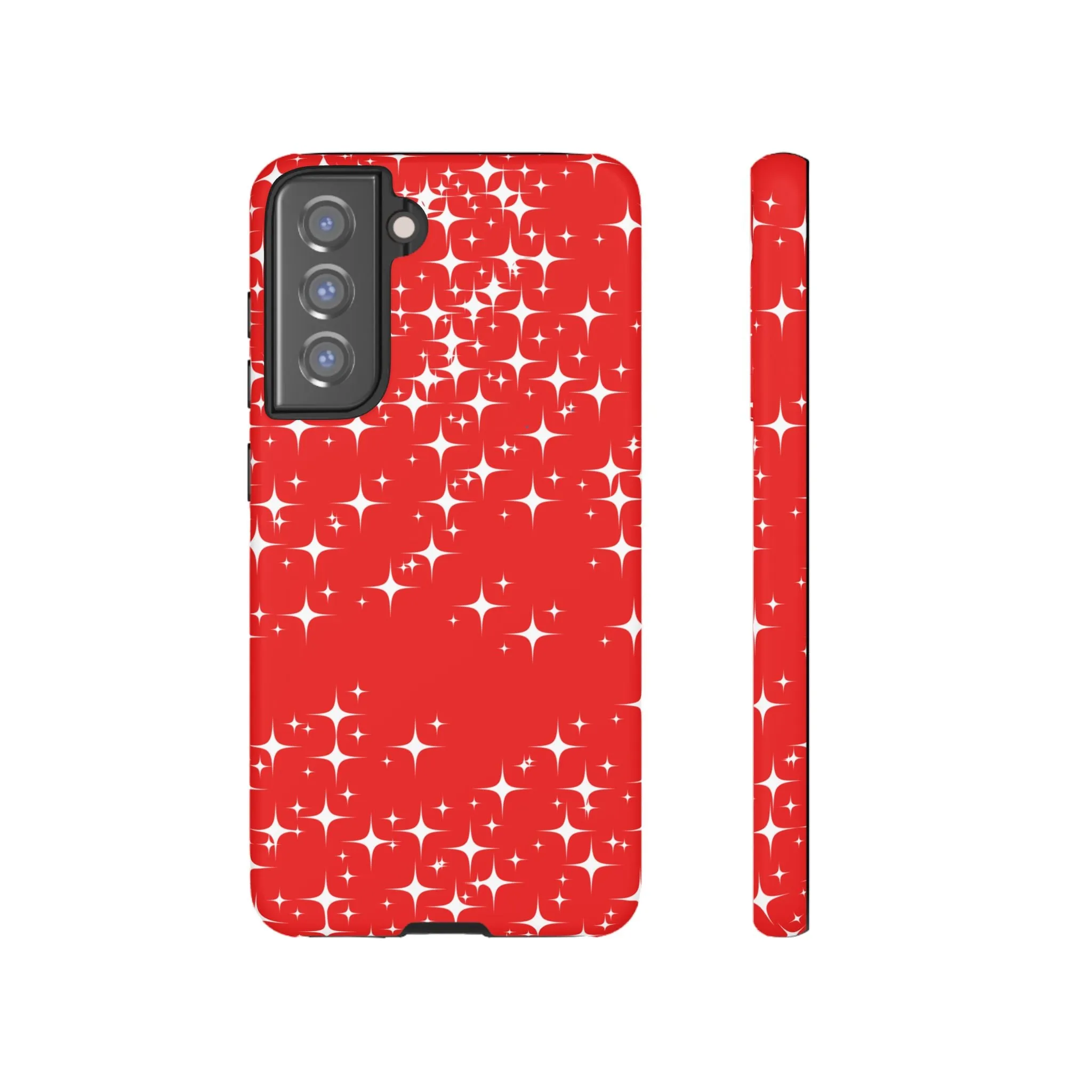 Red Sparkling Samsung Galaxy Phone Case - Stylish Protection for All Occasions, Gifts for friends, Gifts for love ones, Gifts for colleagues