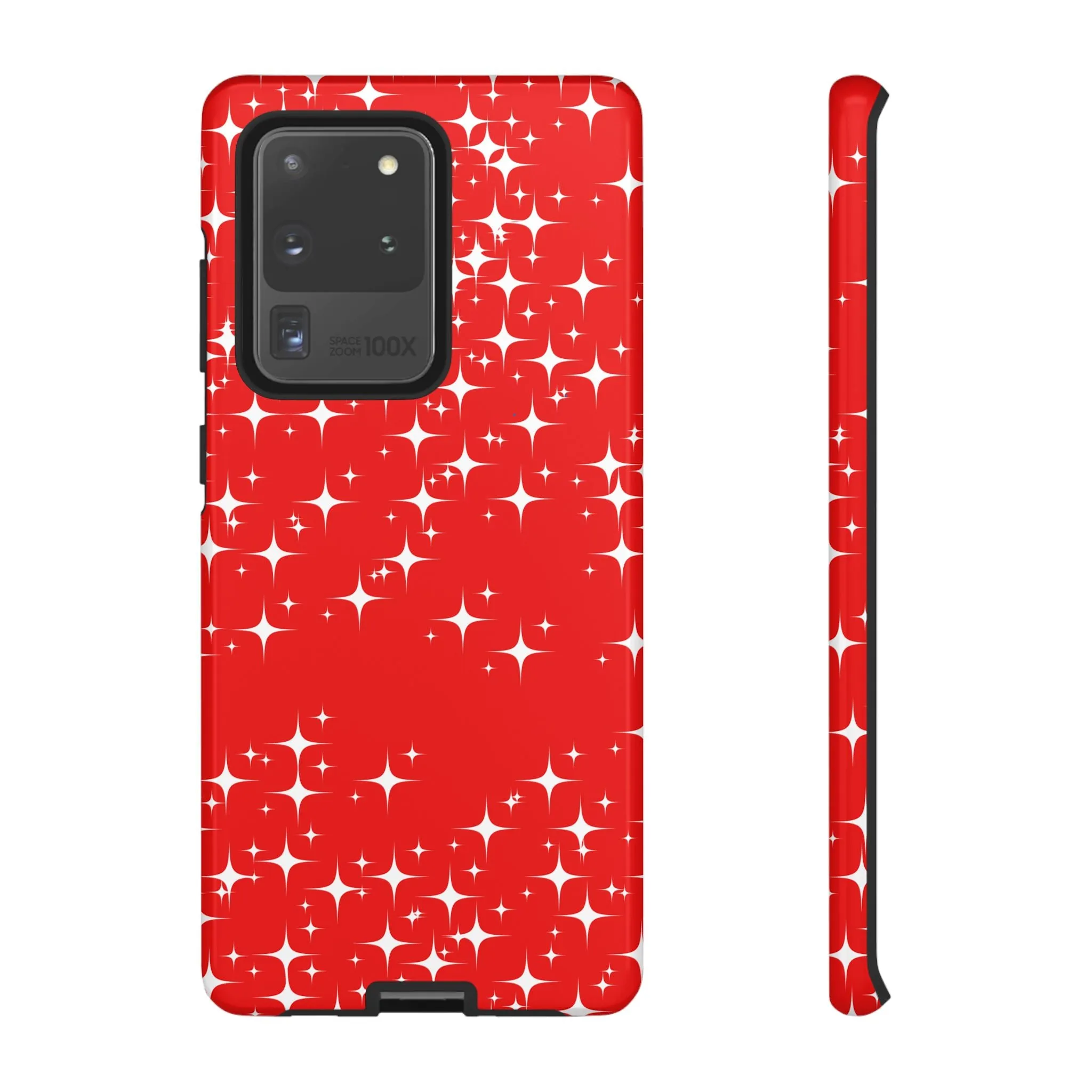 Red Sparkling Samsung Galaxy Phone Case - Stylish Protection for All Occasions, Gifts for friends, Gifts for love ones, Gifts for colleagues