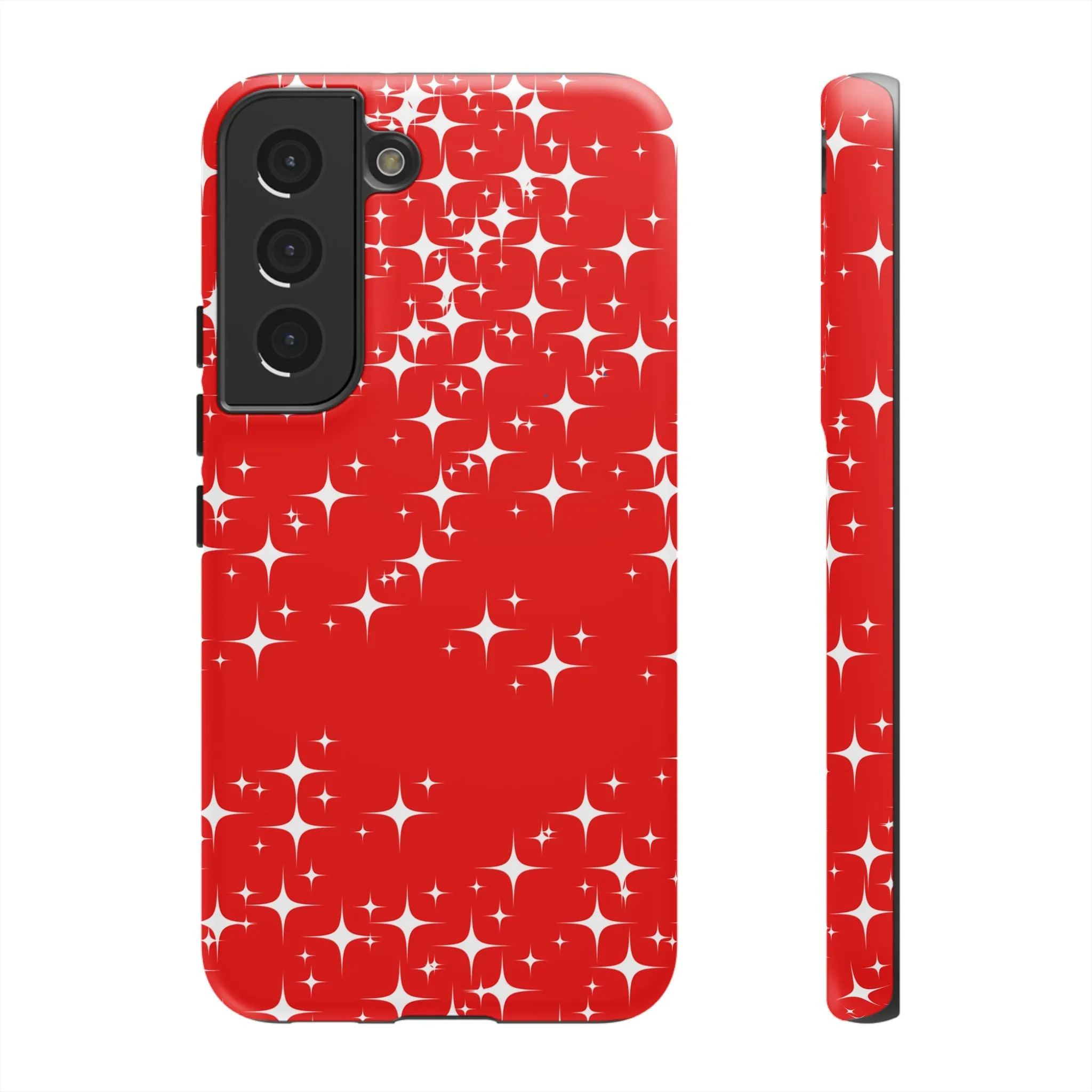 Red Sparkling Samsung Galaxy Phone Case - Stylish Protection for All Occasions, Gifts for friends, Gifts for love ones, Gifts for colleagues