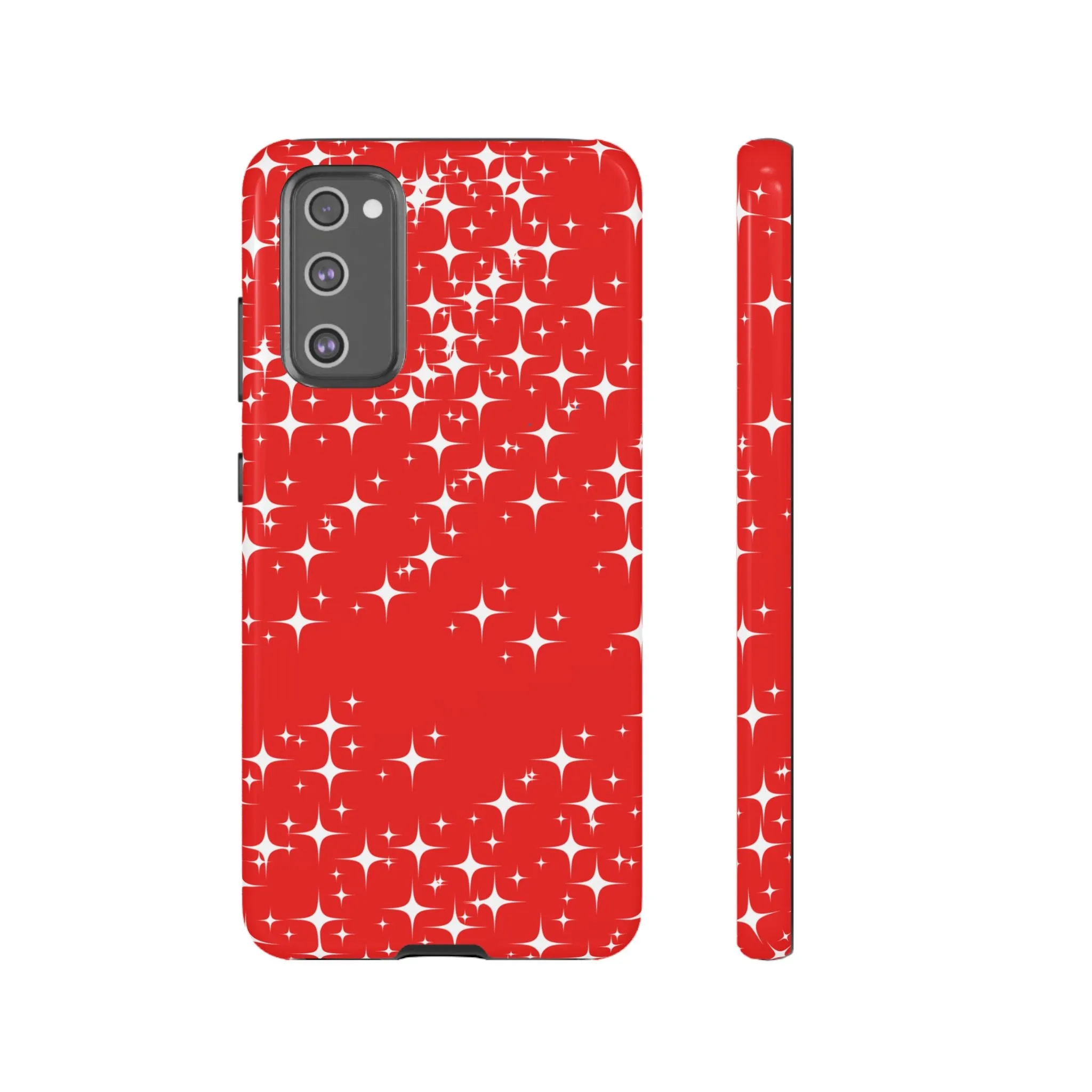 Red Sparkling Samsung Galaxy Phone Case - Stylish Protection for All Occasions, Gifts for friends, Gifts for love ones, Gifts for colleagues