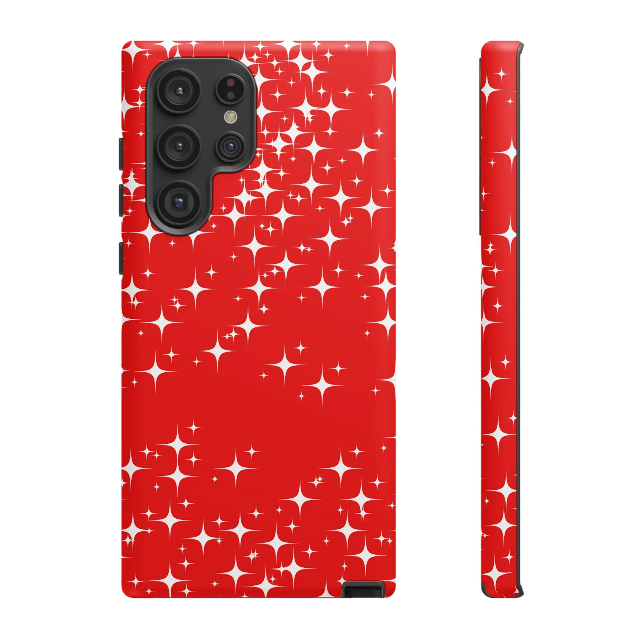 Red Sparkling Samsung Galaxy Phone Case - Stylish Protection for All Occasions, Gifts for friends, Gifts for love ones, Gifts for colleagues