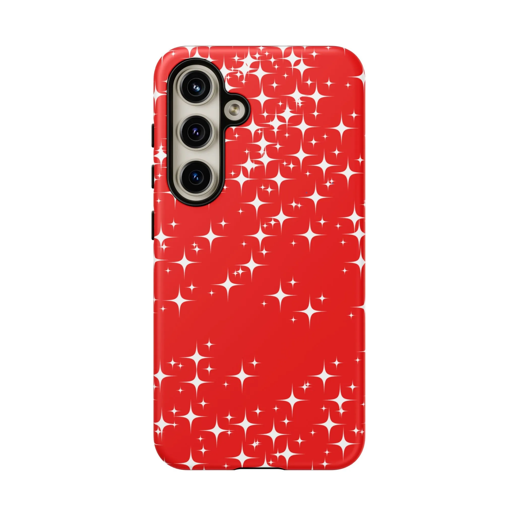 Red Sparkling Samsung Galaxy Phone Case - Stylish Protection for All Occasions, Gifts for friends, Gifts for love ones, Gifts for colleagues