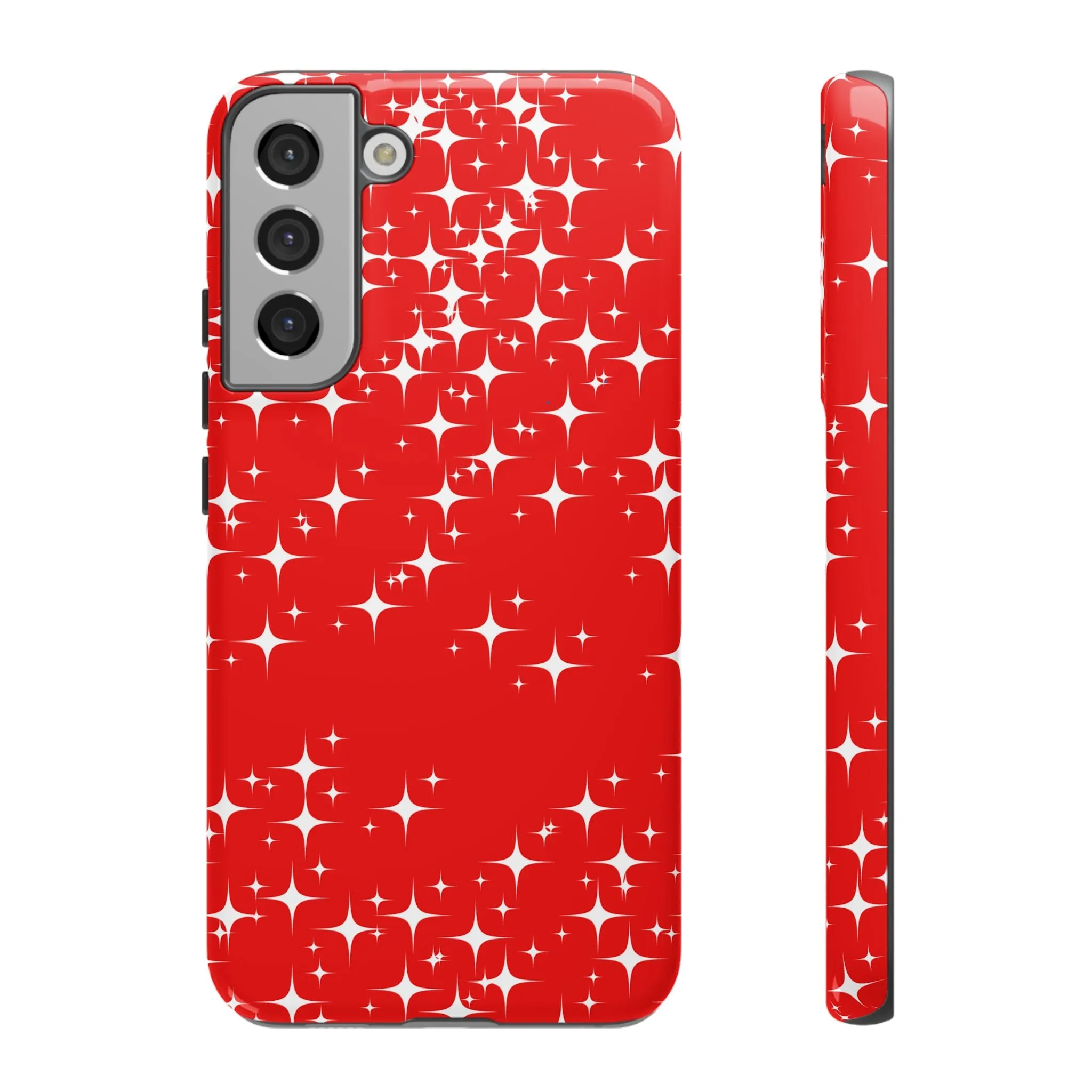 Red Sparkling Samsung Galaxy Phone Case - Stylish Protection for All Occasions, Gifts for friends, Gifts for love ones, Gifts for colleagues