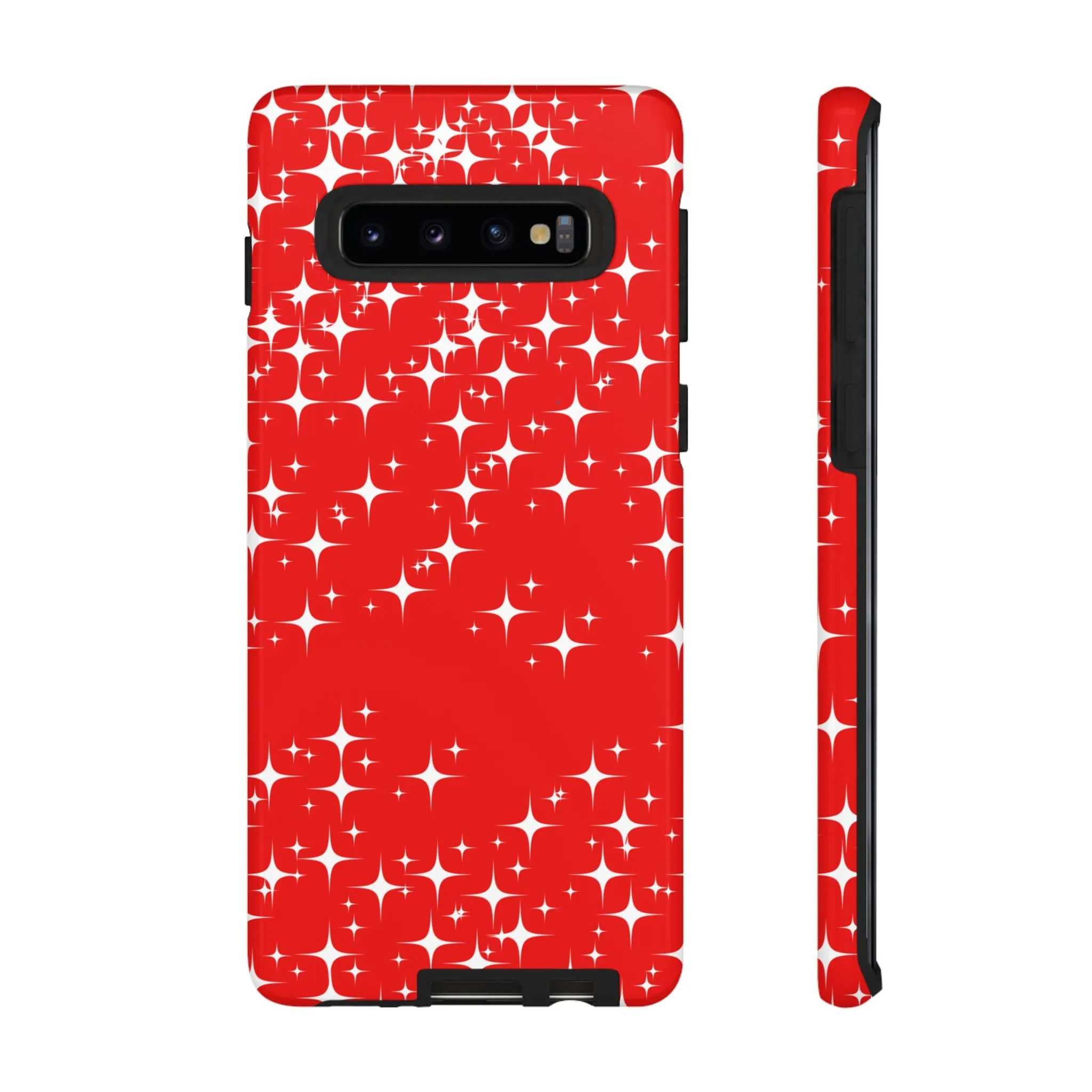 Red Sparkling Samsung Galaxy Phone Case - Stylish Protection for All Occasions, Gifts for friends, Gifts for love ones, Gifts for colleagues
