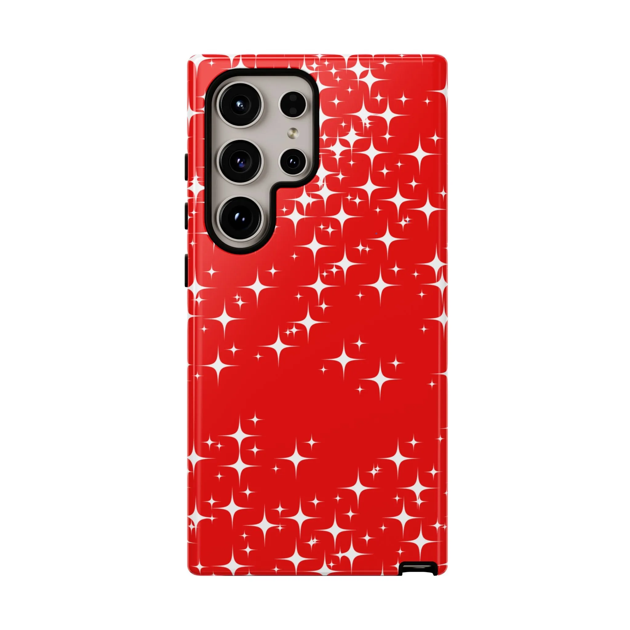 Red Sparkling Samsung Galaxy Phone Case - Stylish Protection for All Occasions, Gifts for friends, Gifts for love ones, Gifts for colleagues