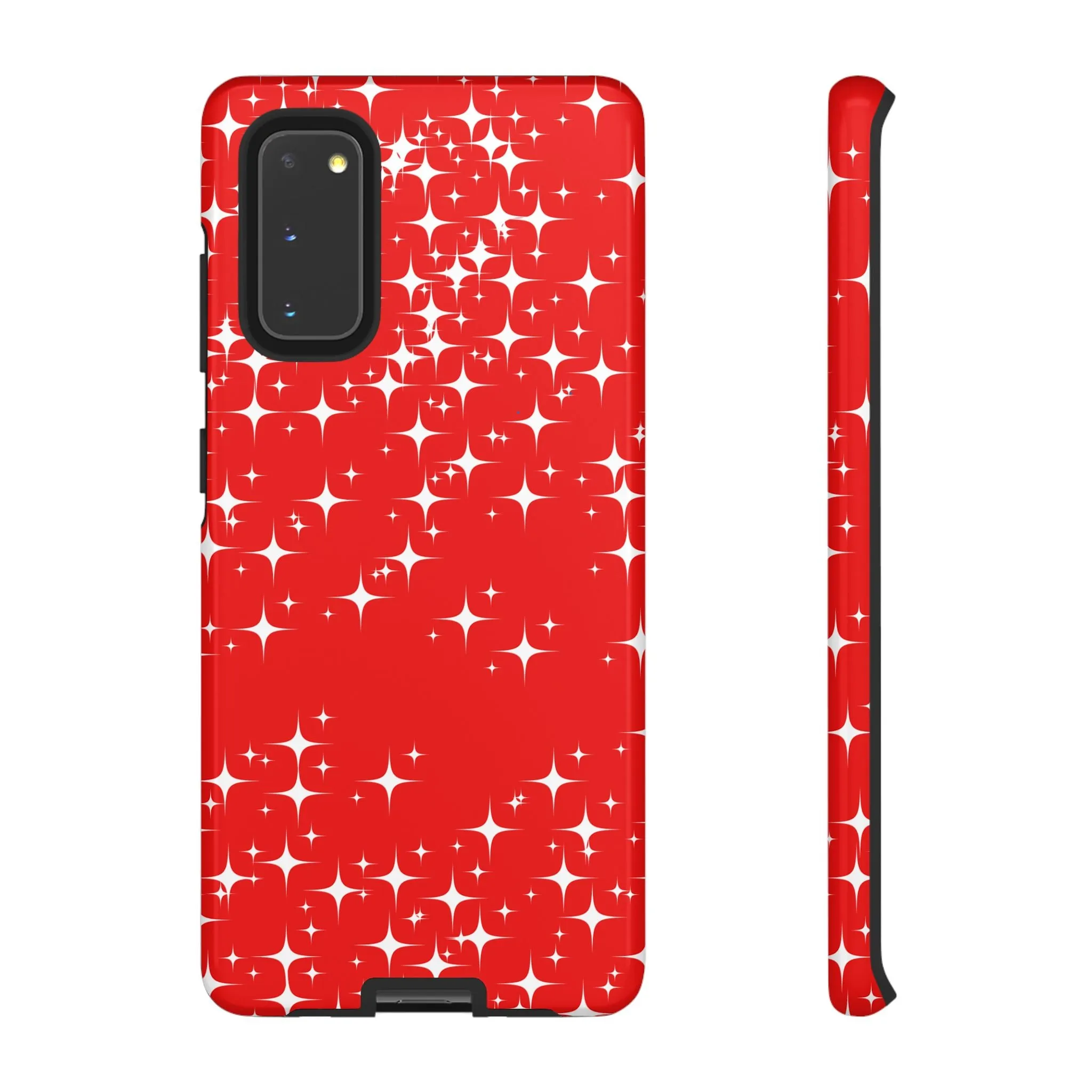 Red Sparkling Samsung Galaxy Phone Case - Stylish Protection for All Occasions, Gifts for friends, Gifts for love ones, Gifts for colleagues