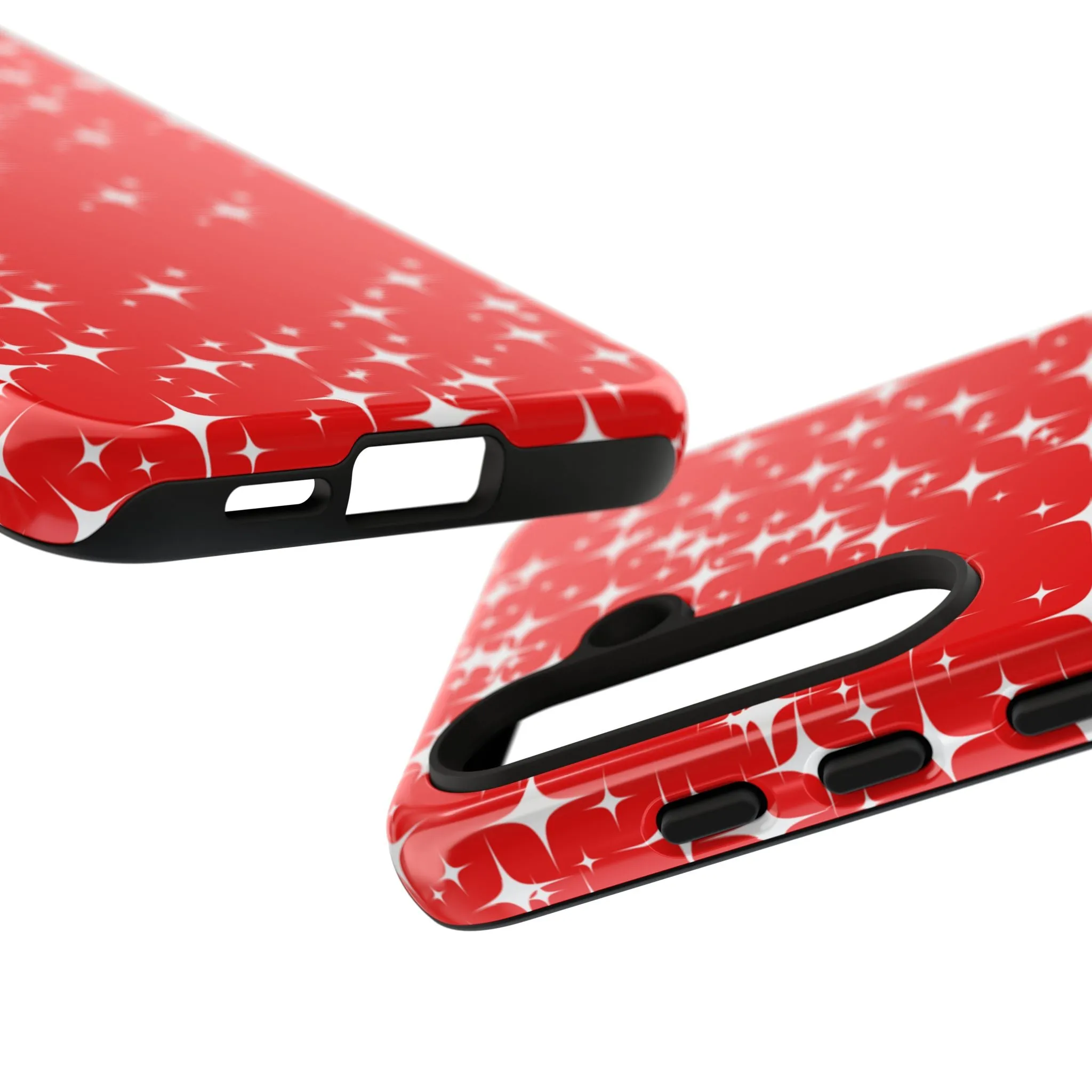 Red Sparkling Samsung Galaxy Phone Case - Stylish Protection for All Occasions, Gifts for friends, Gifts for love ones, Gifts for colleagues
