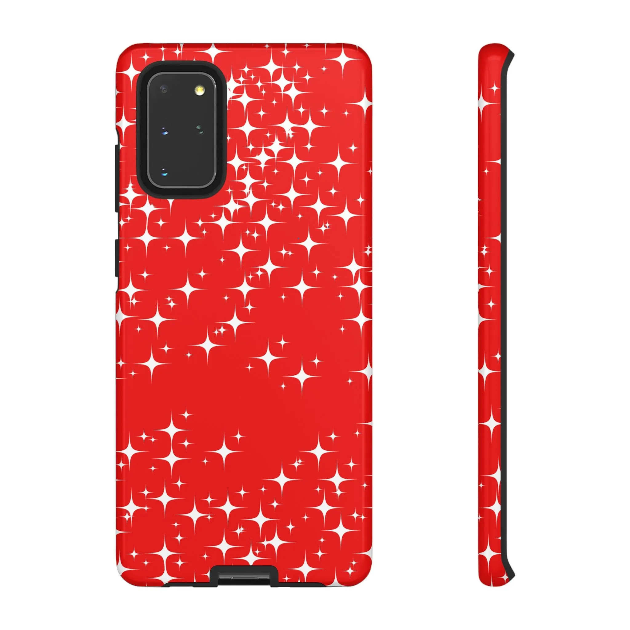 Red Sparkling Samsung Galaxy Phone Case - Stylish Protection for All Occasions, Gifts for friends, Gifts for love ones, Gifts for colleagues