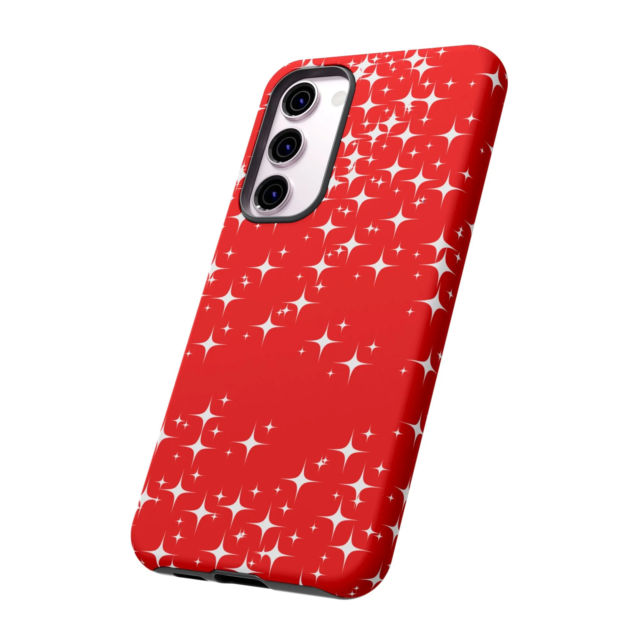 Red Sparkling Samsung Galaxy Phone Case - Stylish Protection for All Occasions, Gifts for friends, Gifts for love ones, Gifts for colleagues