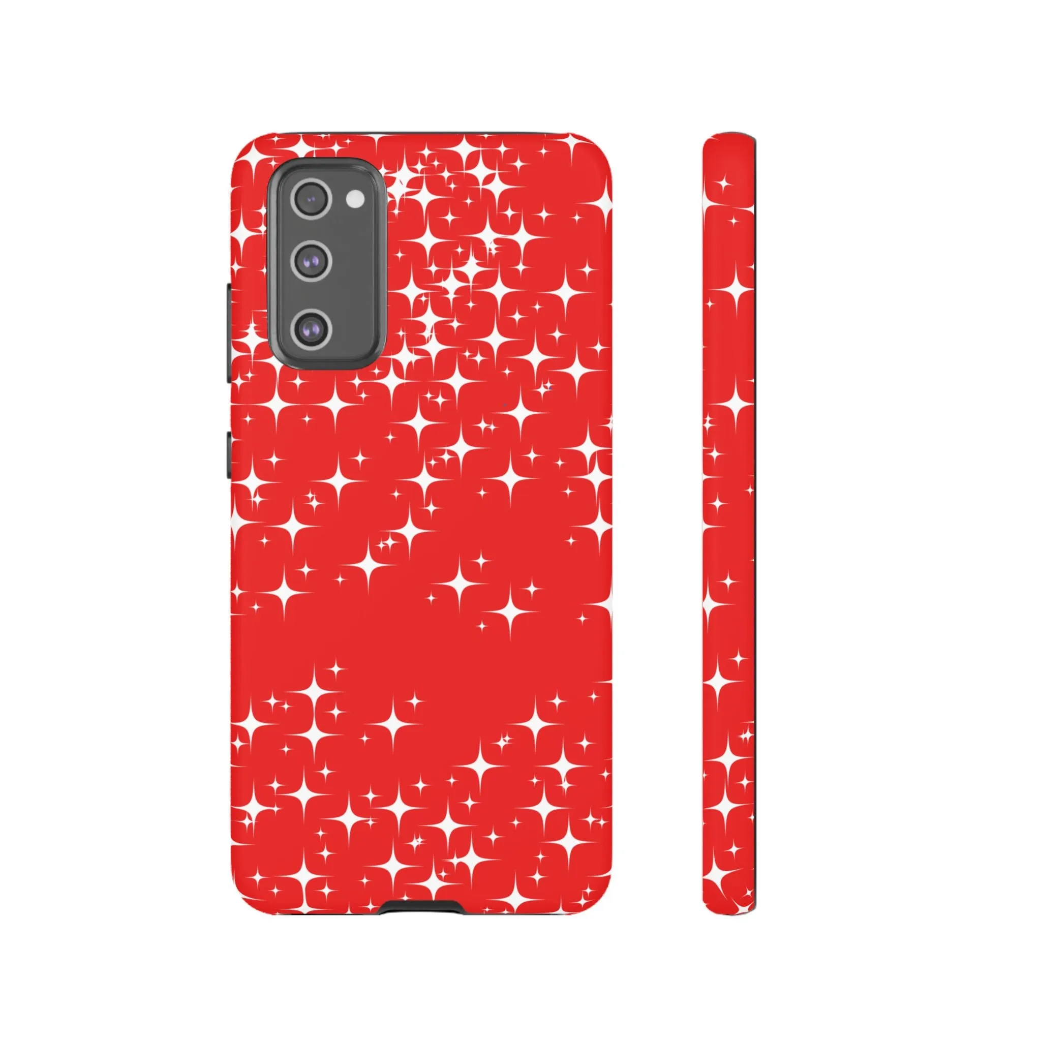 Red Sparkling Samsung Galaxy Phone Case - Stylish Protection for All Occasions, Gifts for friends, Gifts for love ones, Gifts for colleagues