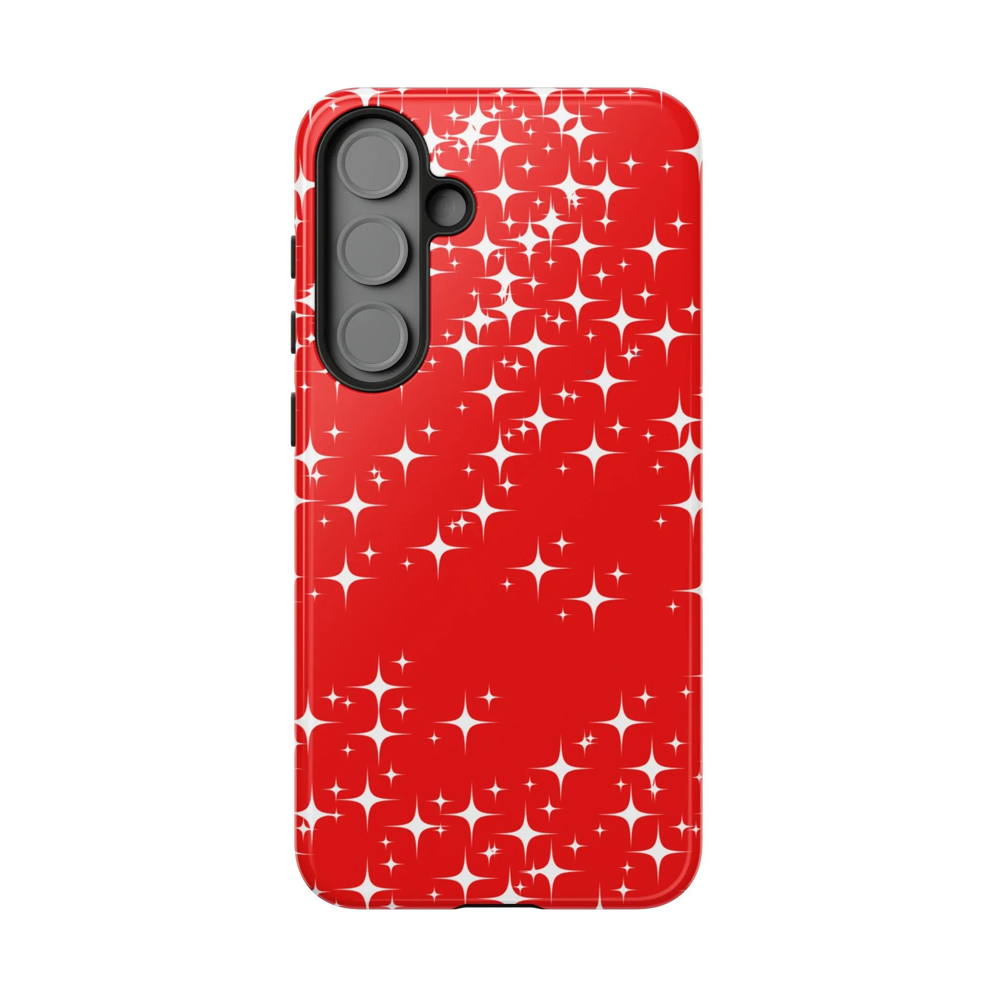 Red Sparkling Samsung Galaxy Phone Case - Stylish Protection for All Occasions, Gifts for friends, Gifts for love ones, Gifts for colleagues