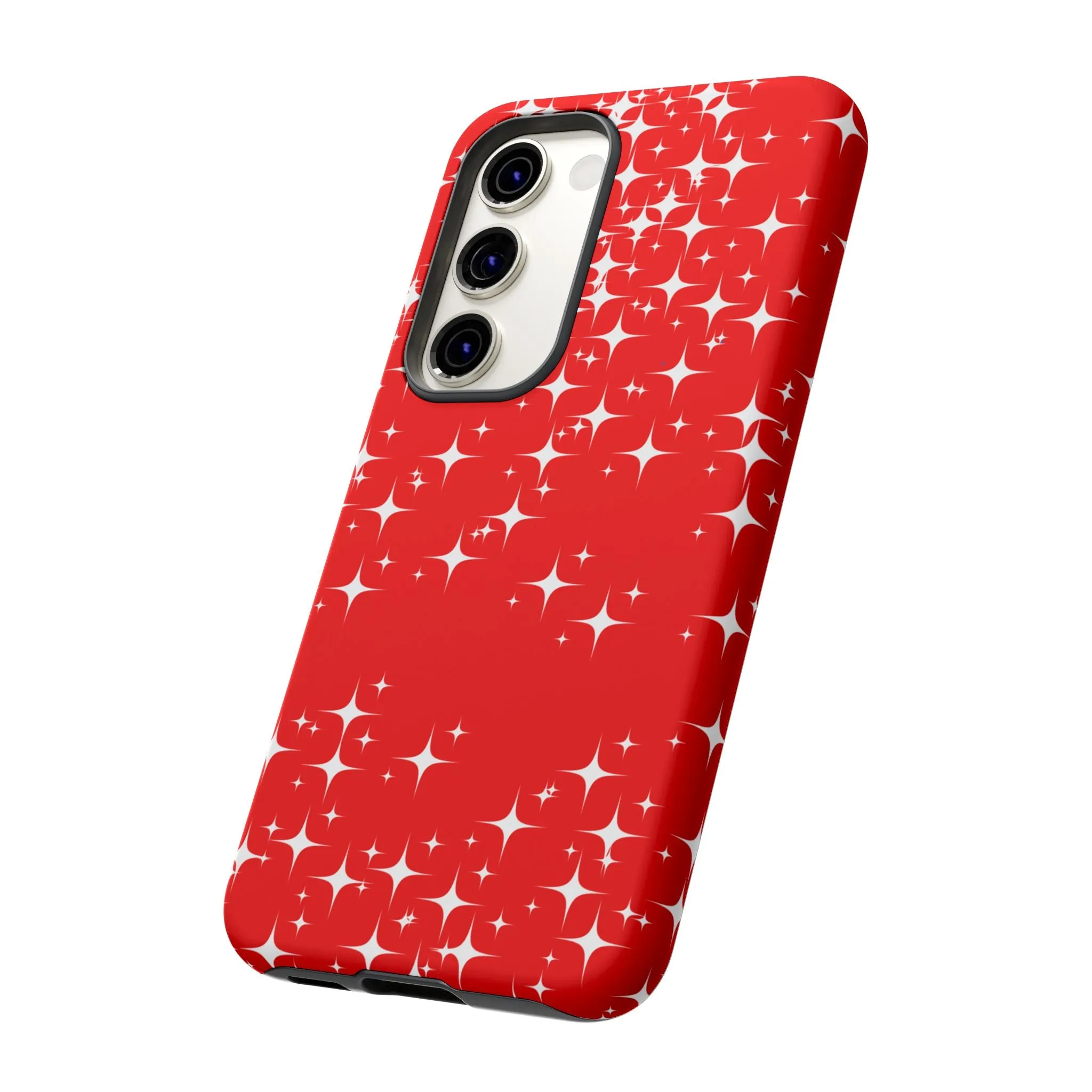 Red Sparkling Samsung Galaxy Phone Case - Stylish Protection for All Occasions, Gifts for friends, Gifts for love ones, Gifts for colleagues