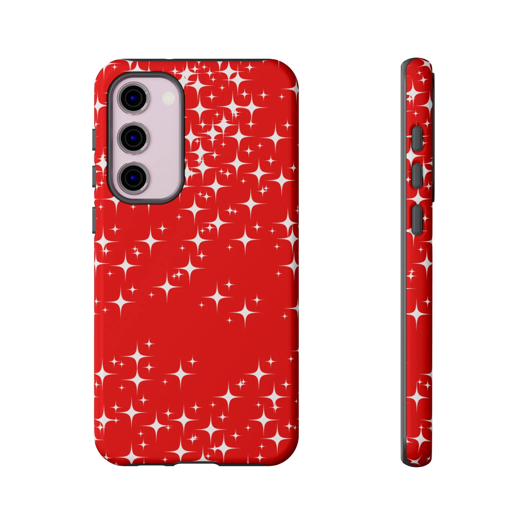 Red Sparkling Samsung Galaxy Phone Case - Stylish Protection for All Occasions, Gifts for friends, Gifts for love ones, Gifts for colleagues
