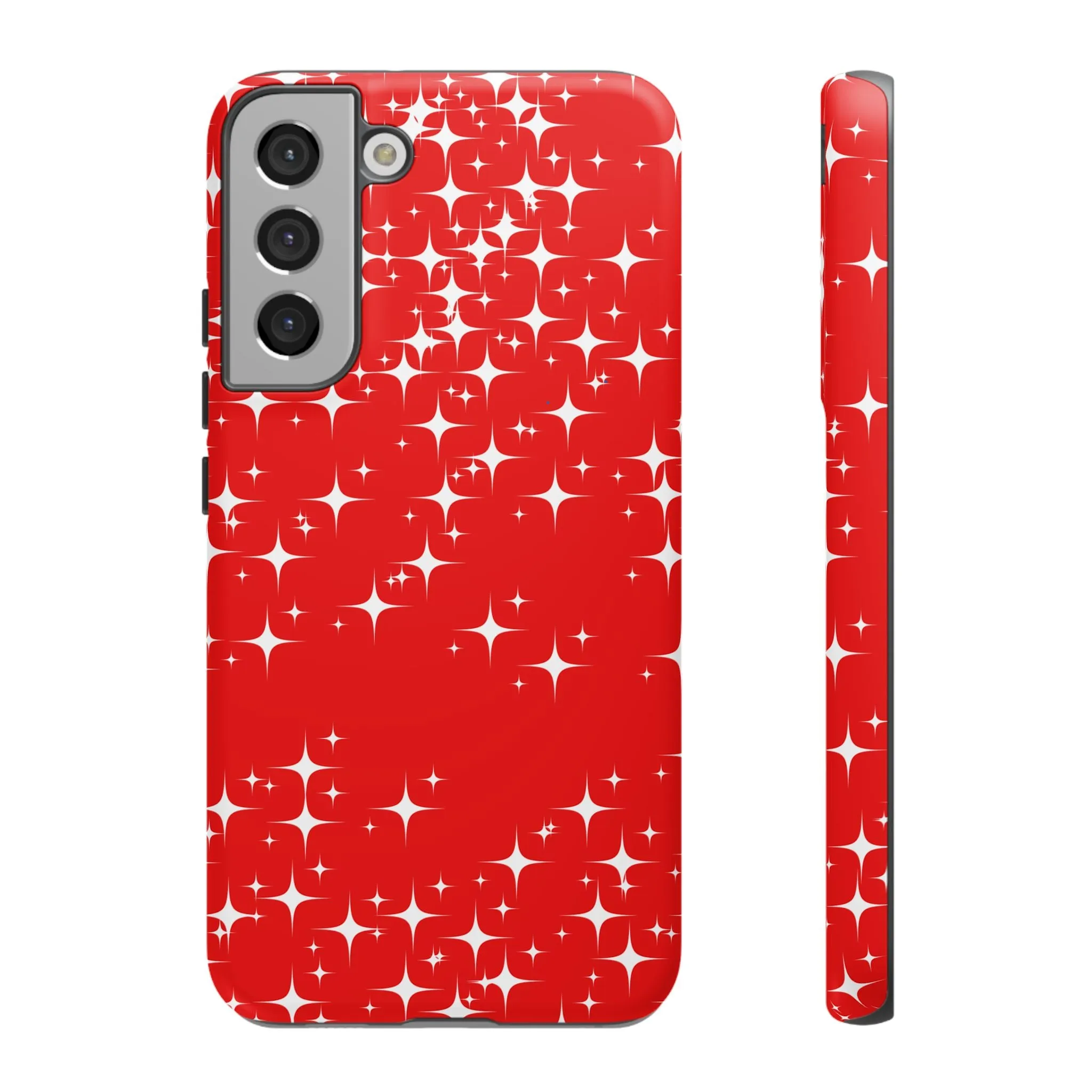 Red Sparkling Samsung Galaxy Phone Case - Stylish Protection for All Occasions, Gifts for friends, Gifts for love ones, Gifts for colleagues