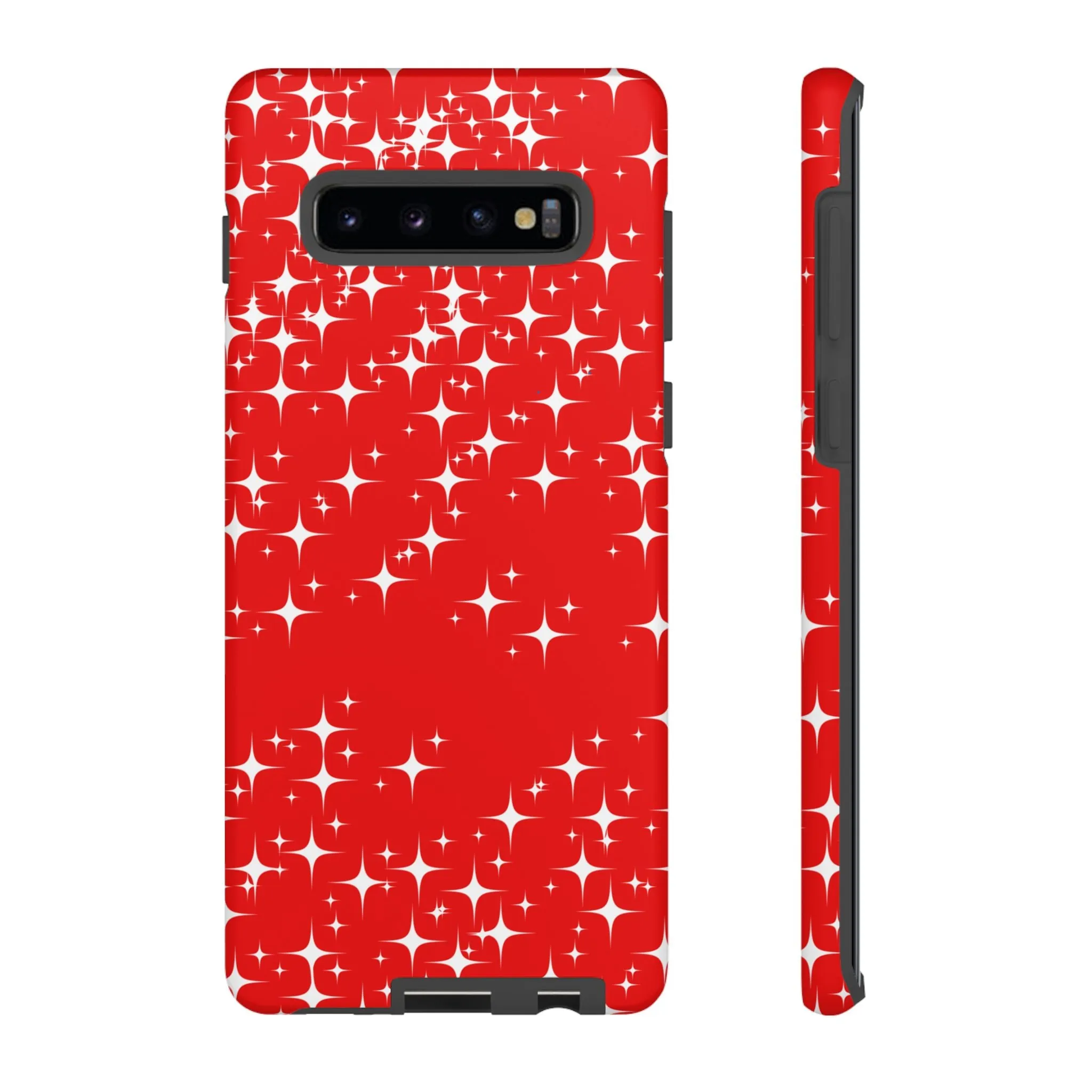 Red Sparkling Samsung Galaxy Phone Case - Stylish Protection for All Occasions, Gifts for friends, Gifts for love ones, Gifts for colleagues