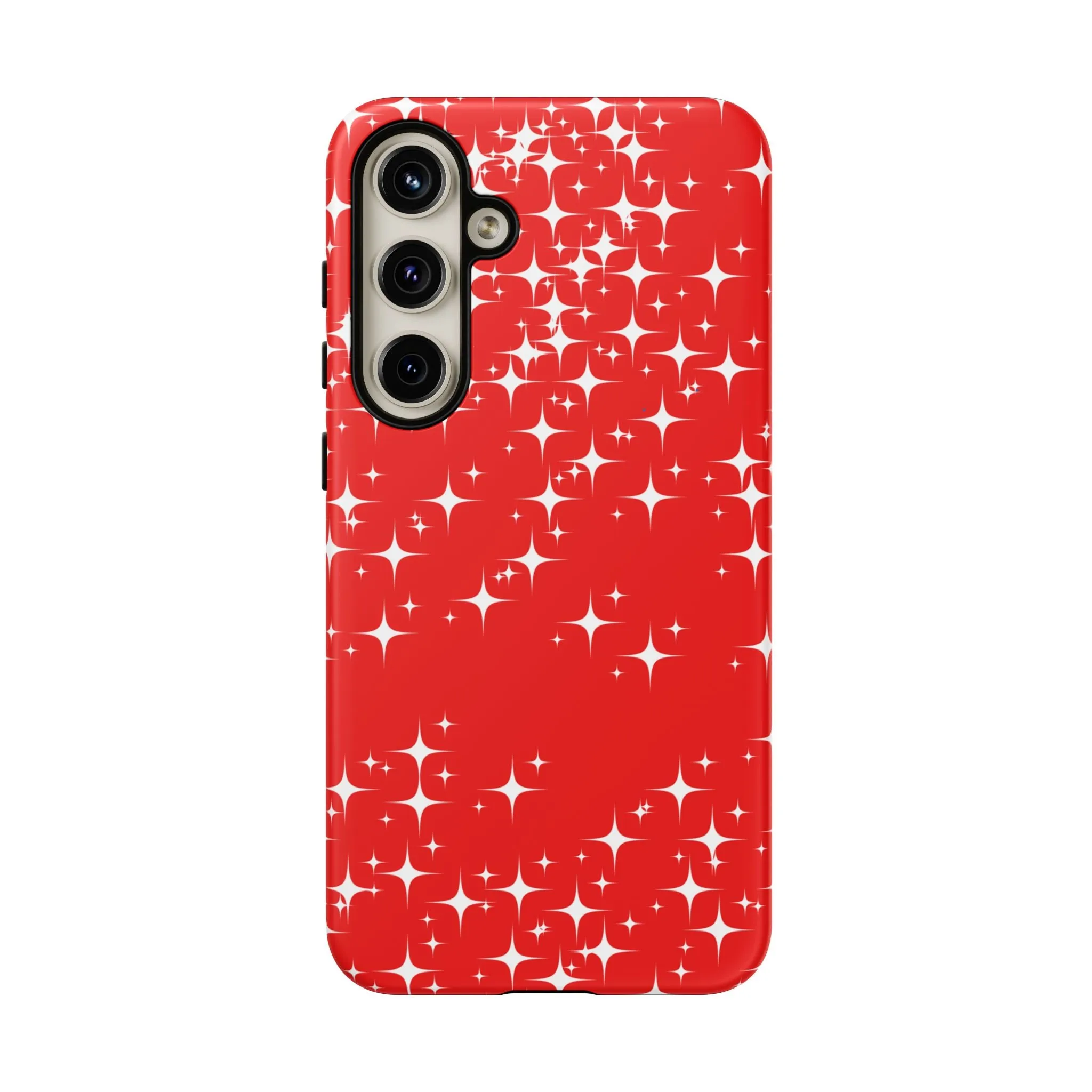 Red Sparkling Samsung Galaxy Phone Case - Stylish Protection for All Occasions, Gifts for friends, Gifts for love ones, Gifts for colleagues