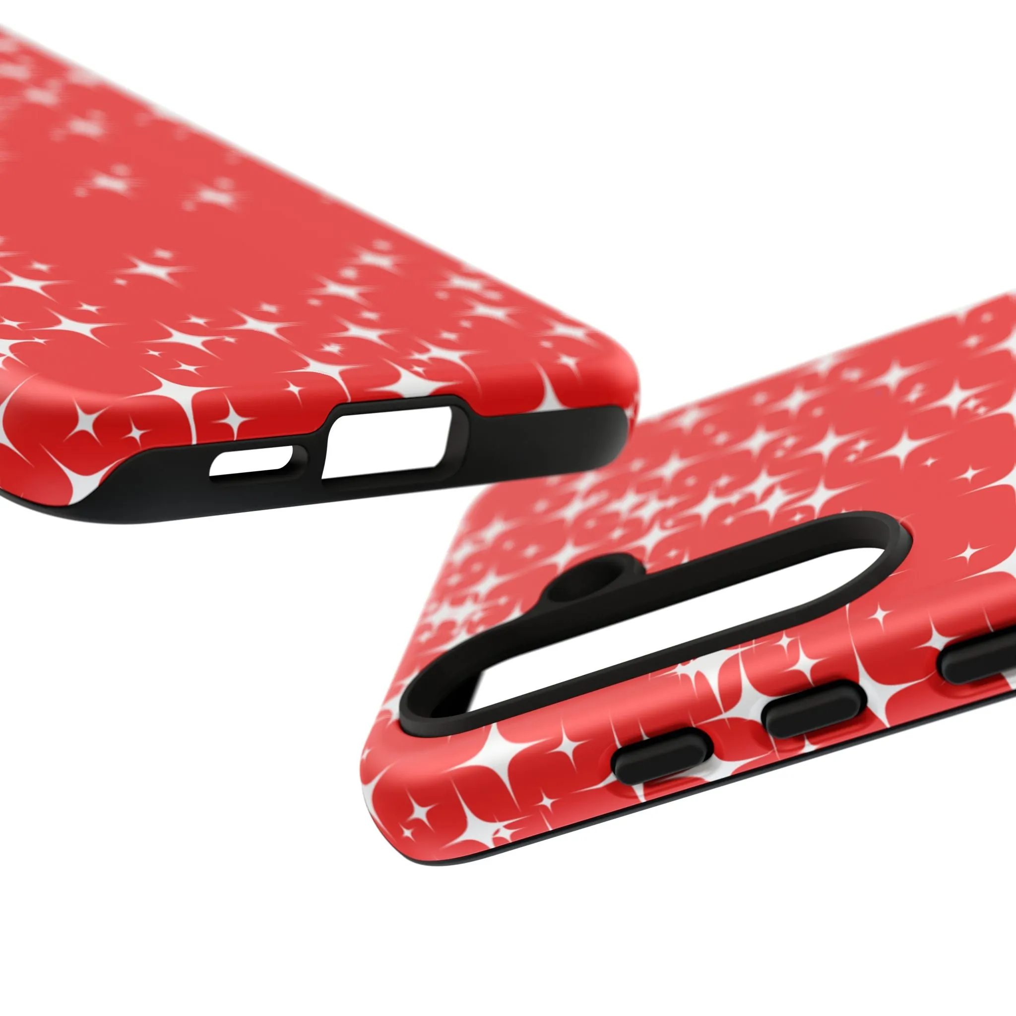 Red Sparkling Samsung Galaxy Phone Case - Stylish Protection for All Occasions, Gifts for friends, Gifts for love ones, Gifts for colleagues
