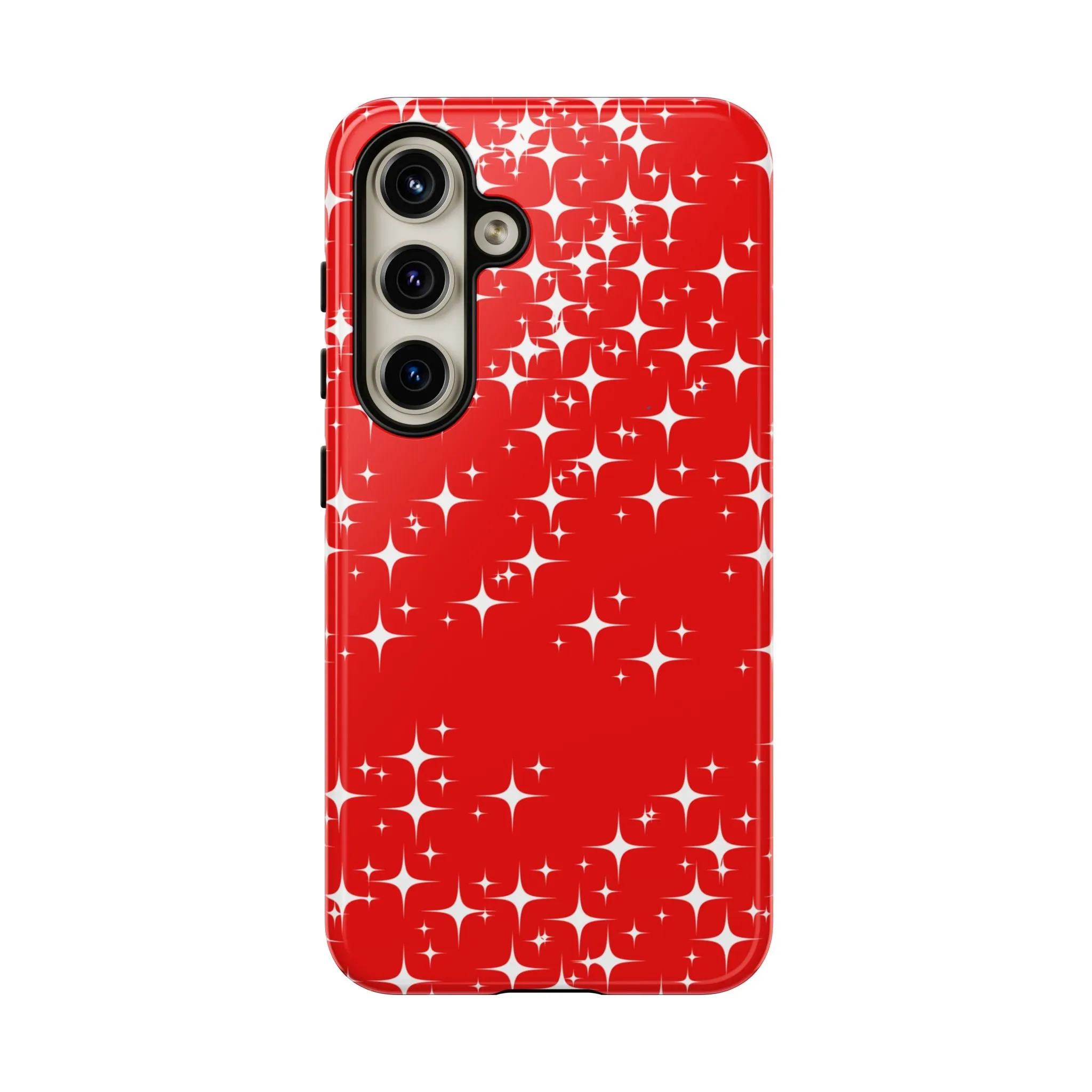 Red Sparkling Samsung Galaxy Phone Case - Stylish Protection for All Occasions, Gifts for friends, Gifts for love ones, Gifts for colleagues