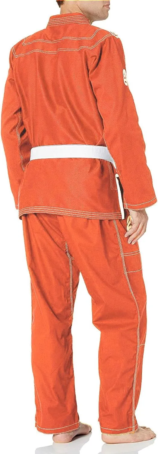 REEVO Guard Ultralight - Super Light - BJJ Gi for Kids and Adults - Brazillian Jiu Jitsu Uniform w/Free White Belt
