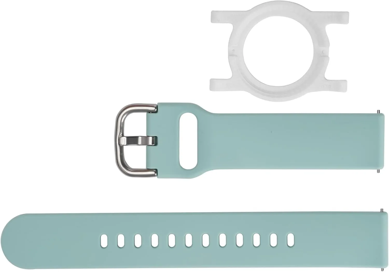Replacement Band Compatible for Ava Fertility Tracker 2.0,18mm Silicone Watch Strap with Replacement Ava Adapter