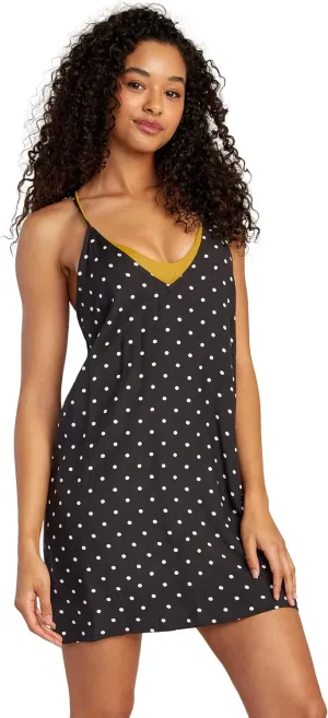 RVCA Women's Jade Woven Spaghetti Strap Dress