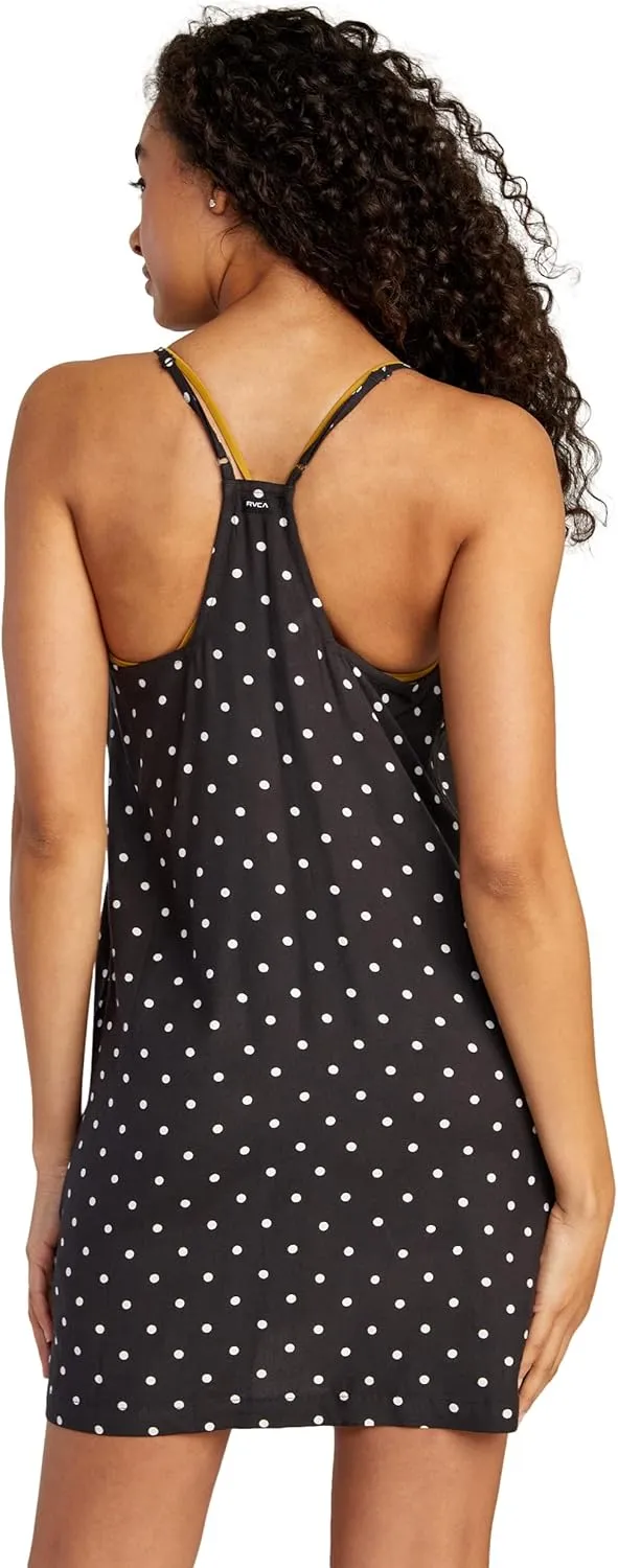 RVCA Women's Jade Woven Spaghetti Strap Dress