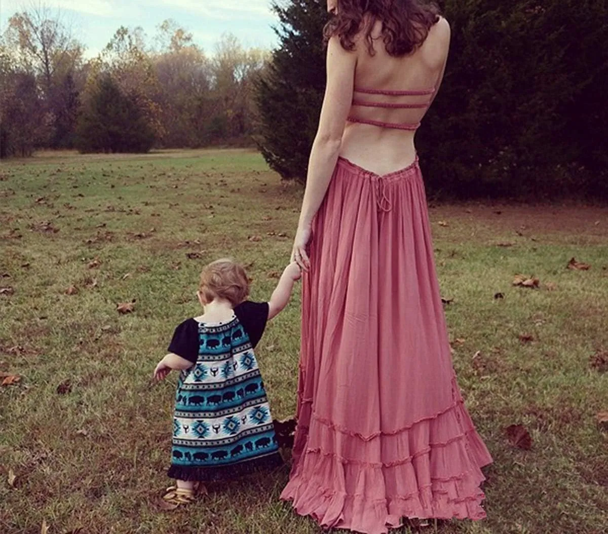 R.Vivimos Womens Summer Boho Sexy Backless Long Dresses