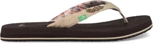 Sanuk Yoga Paradise II | Flip Flops for Women | Yoga Sandals For Women | Women's Beach Sandals | Memory Foam Footbed