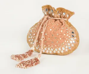 Satara Potli – Dusty Pink