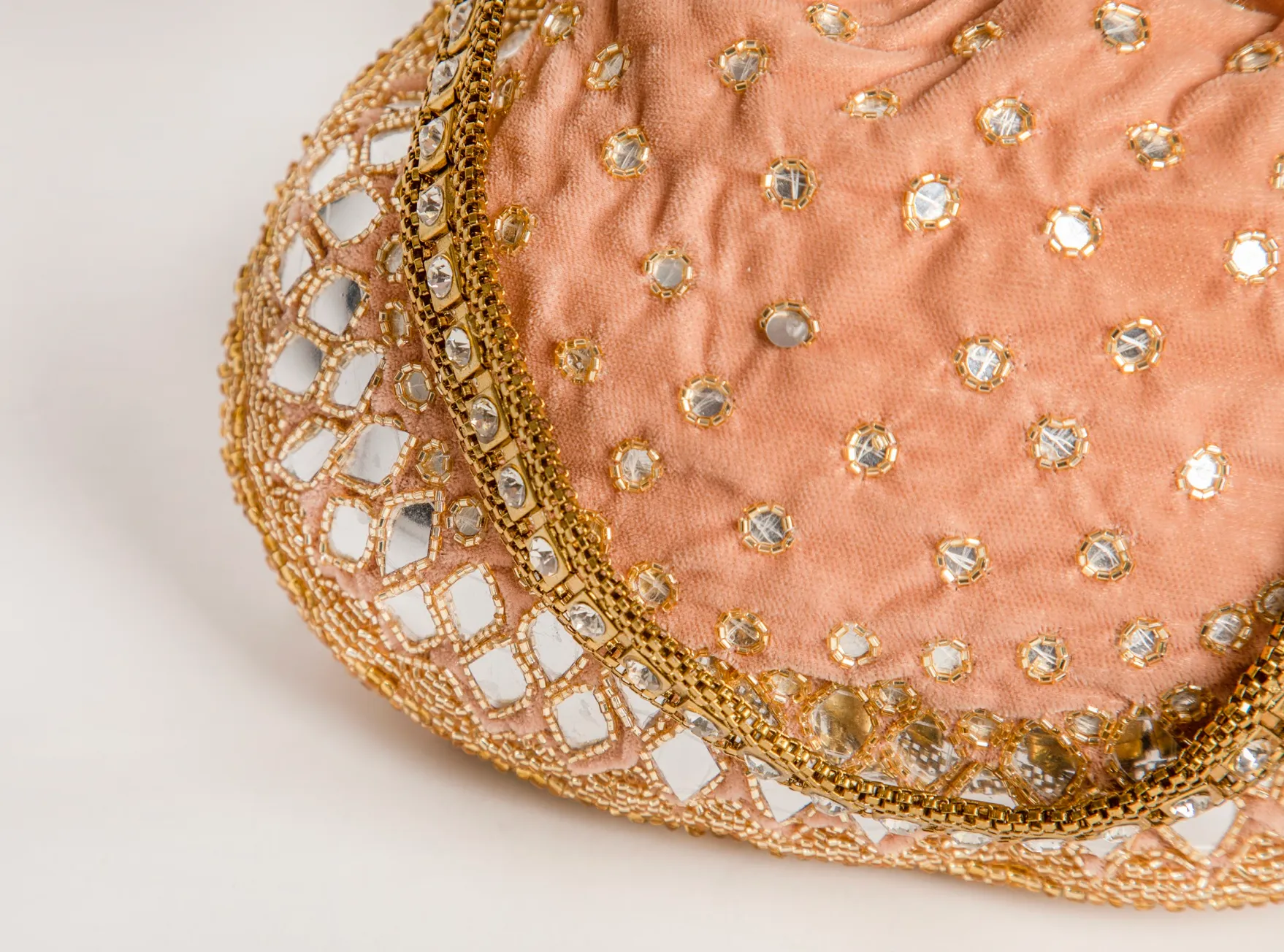 Satara Potli – Dusty Pink