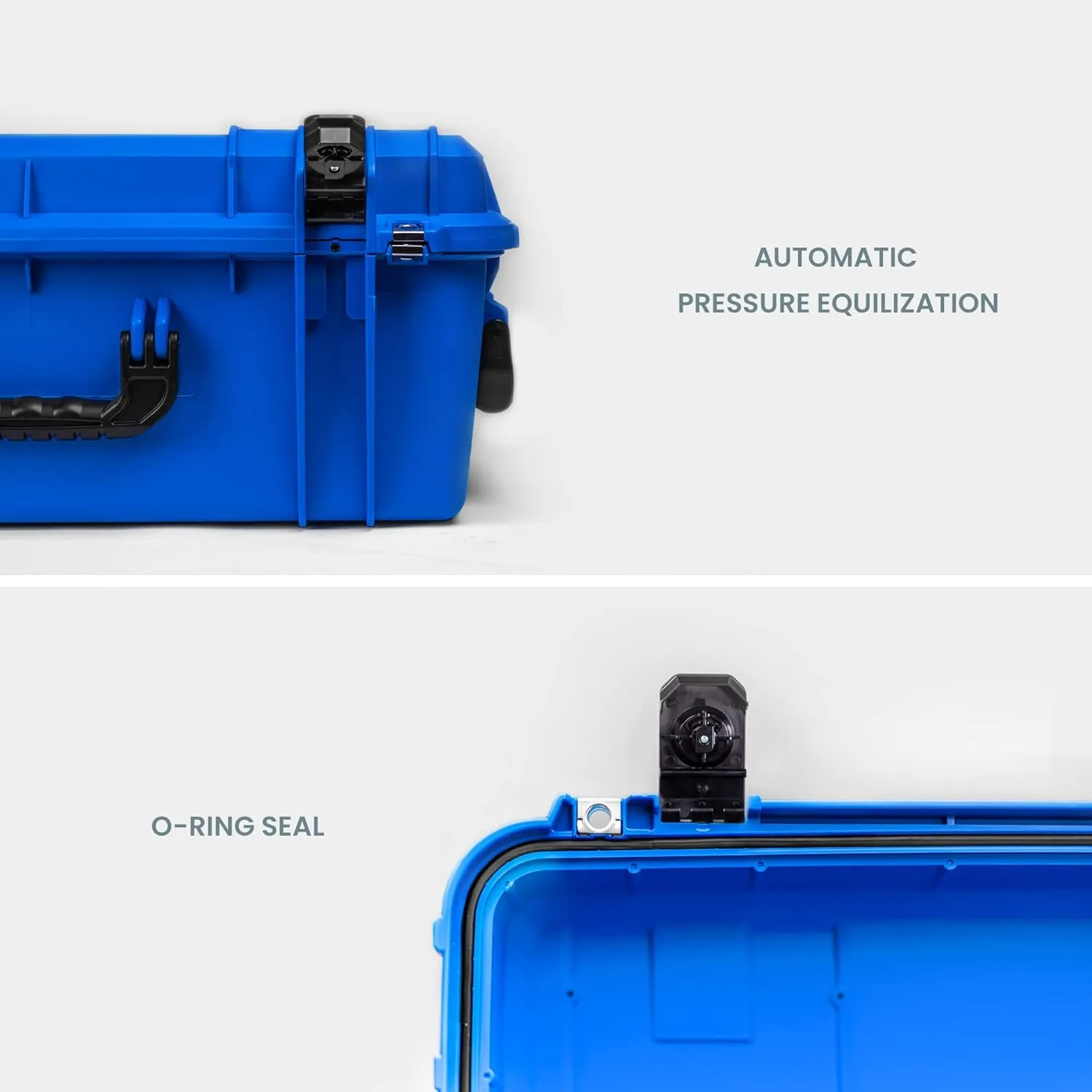 Seahorse 920 Heavy Duty Protective Dry Box Case - TSA Approved/Mil Spec / IP67 Waterproof/USA Made