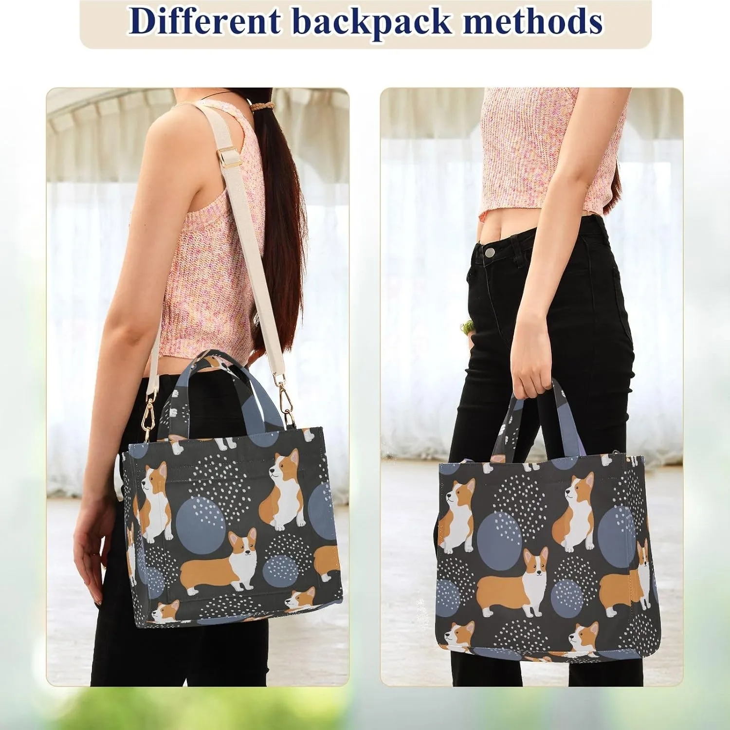 Seahorse Starfish Anchor Navy Women Tote Shoulder Handbags Tote Flowers Large Capacity Purse S