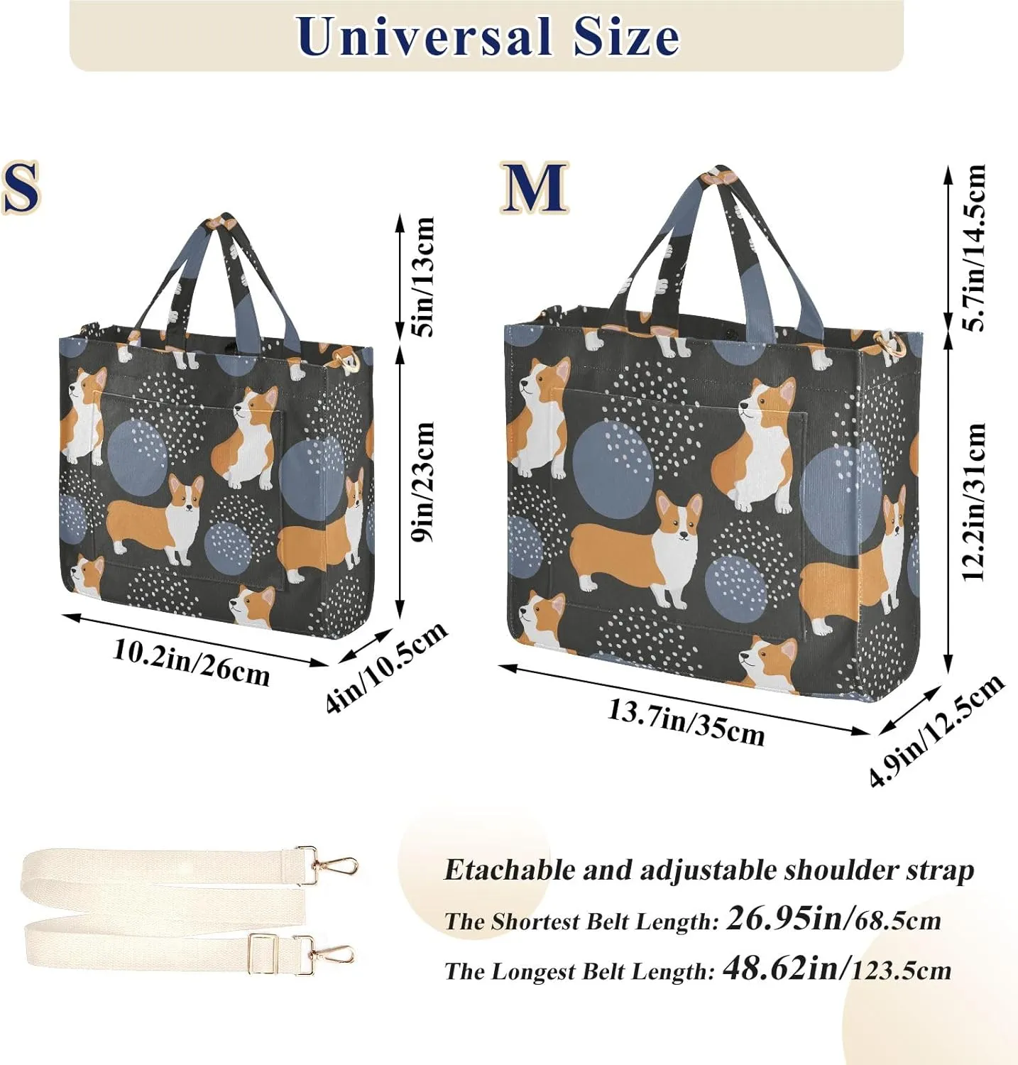 Seahorse Starfish Anchor Navy Women Tote Shoulder Handbags Tote Flowers Large Capacity Purse S