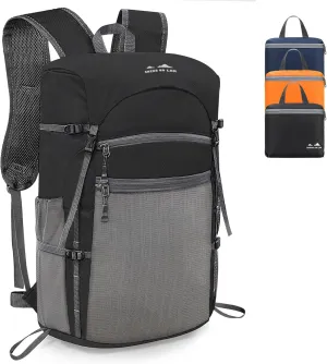 Seektop Small Lightweight Hiking Backpack, 20L Foldable Water-resistant Travel Camping Backpack Daypack for Men Women