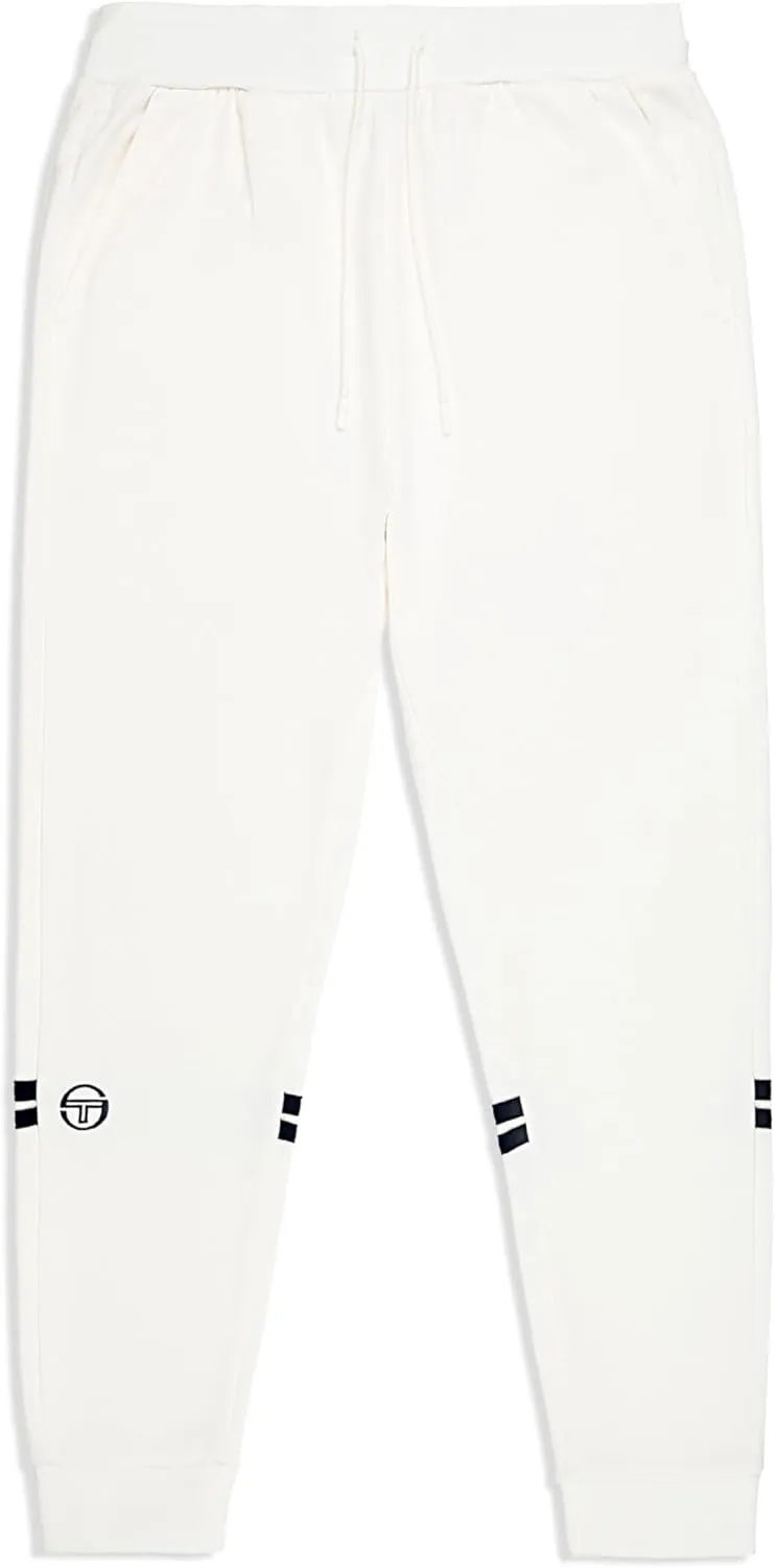 Sergio Tacchini Dallas Track Pant Archivio- Gardenia/Maritime Blue